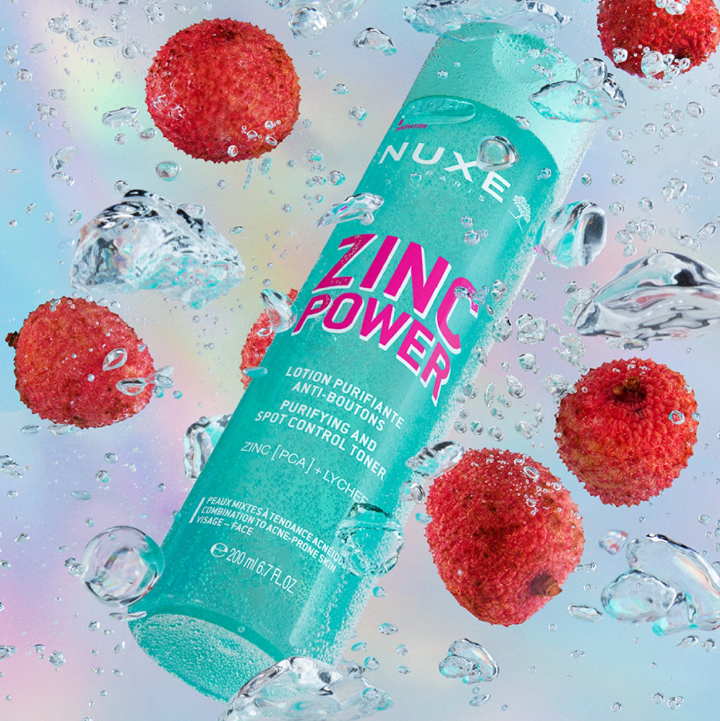 Loción purificante Nuxe Zinc Power 200 ml