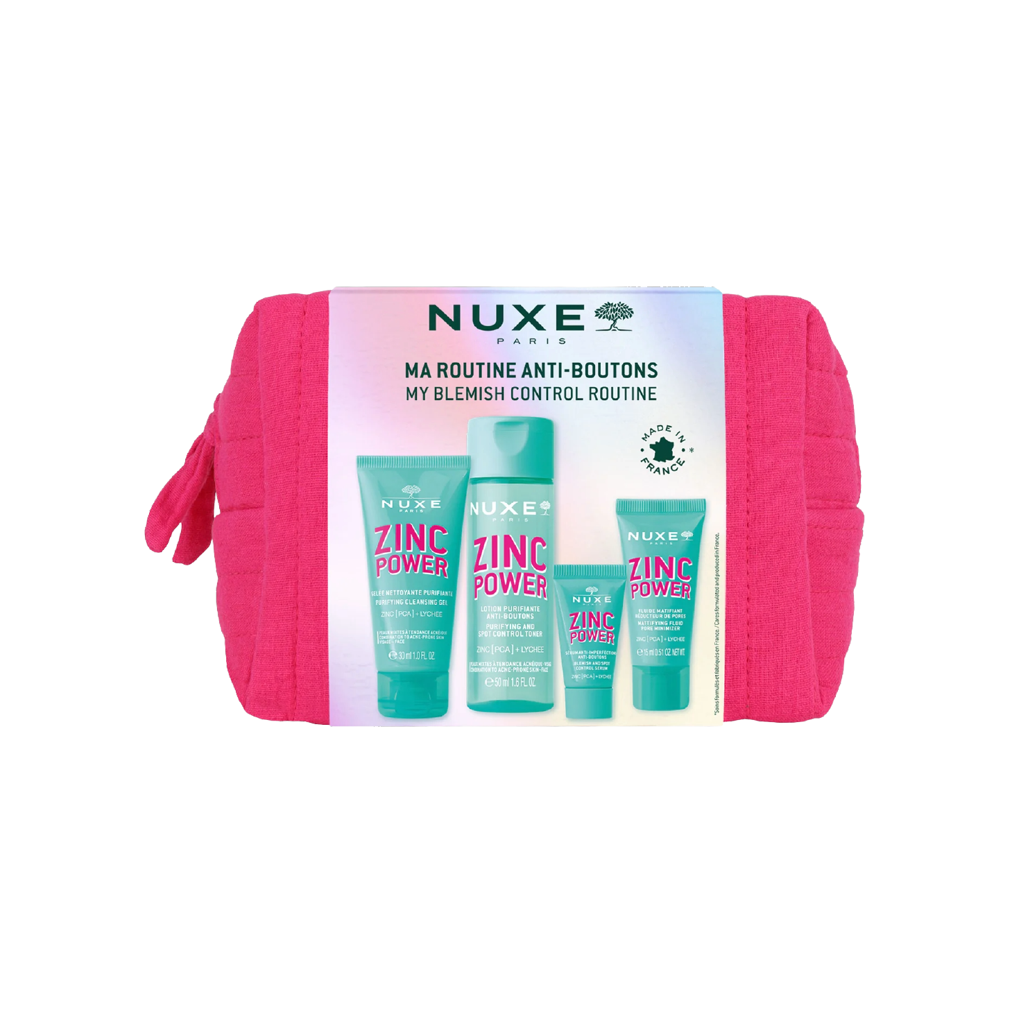 Nuxe Zinc Power Mi rutina de control de imperfecciones