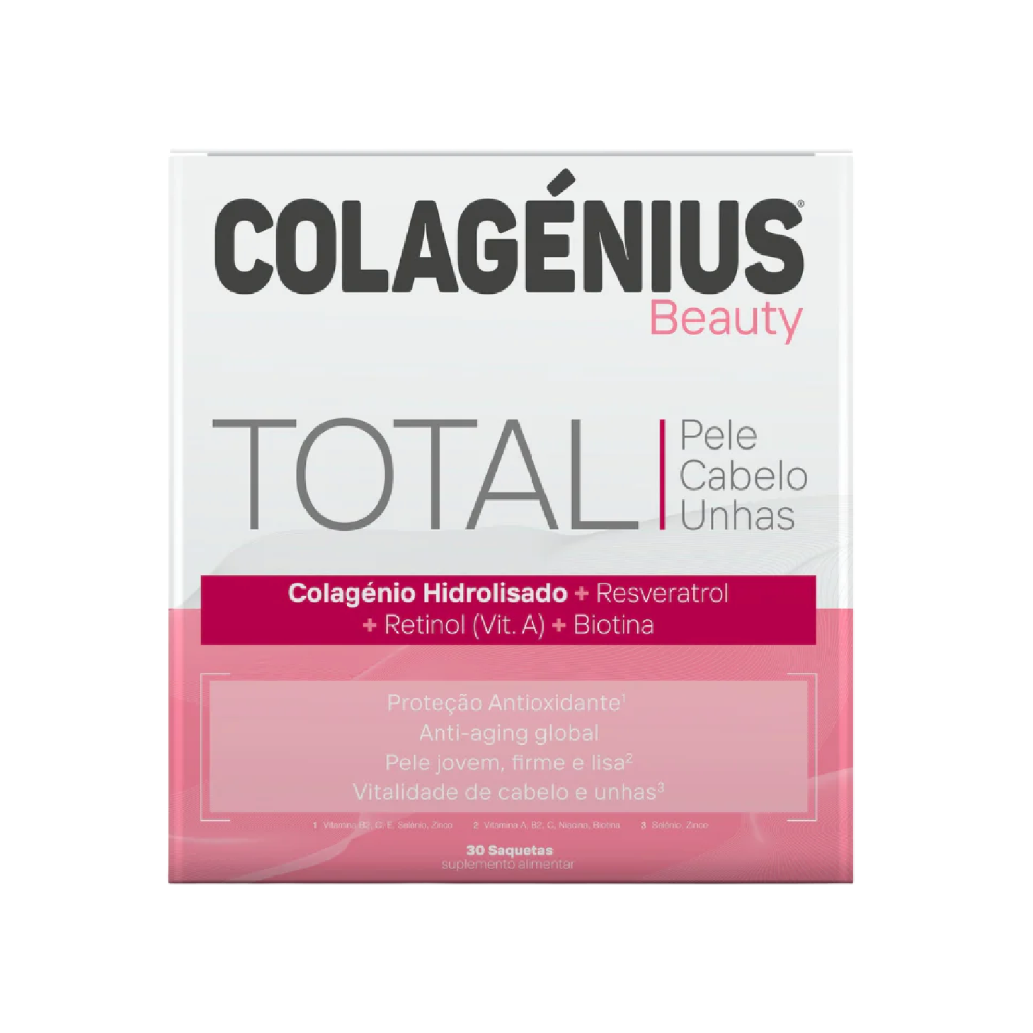 Colagénius Beauty Total Morango 30 Saquetas