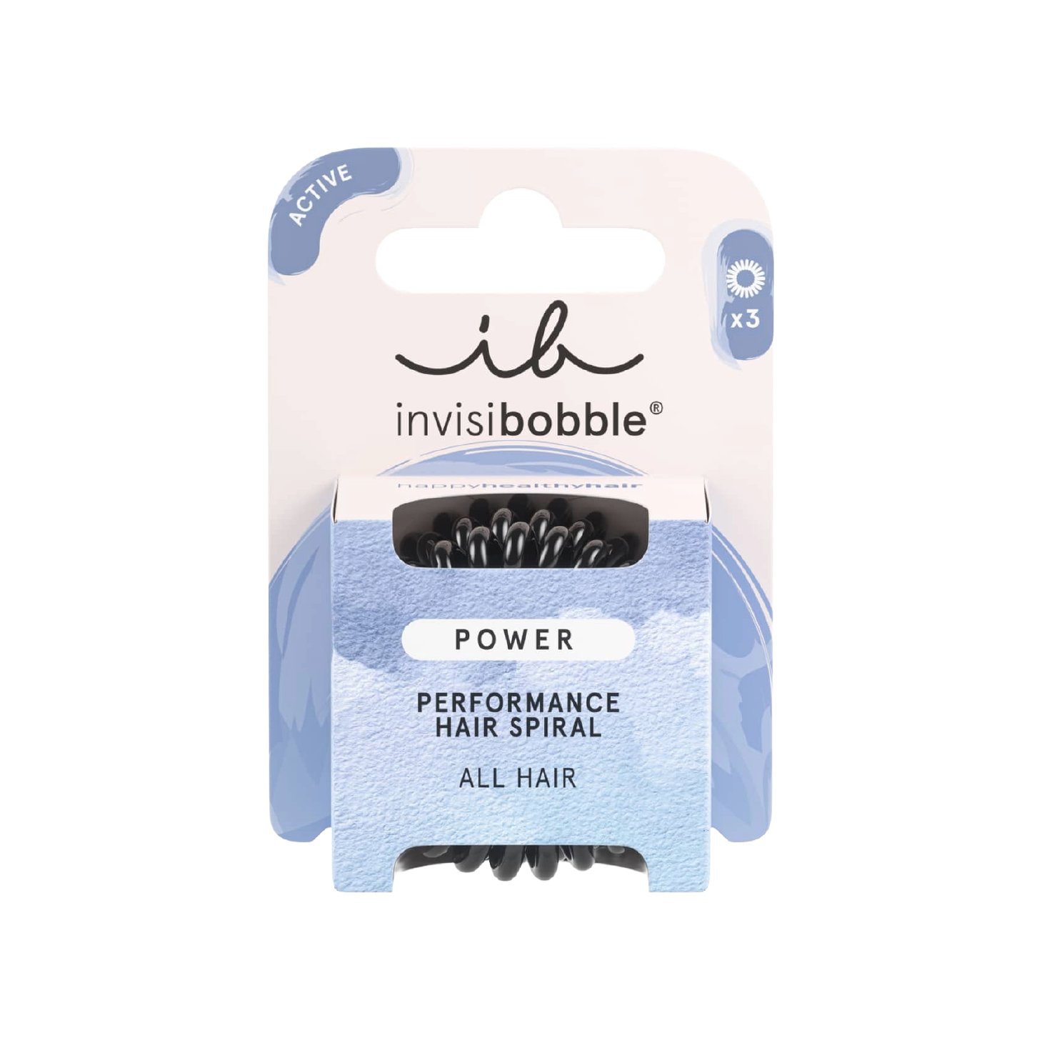 Invisibobble Elástico Cabelo Power Preto x 3 Unidades