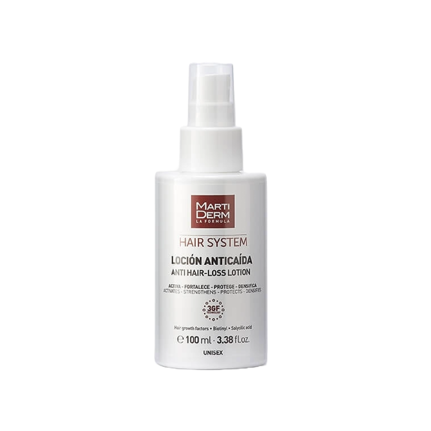 Martiderm Hair System Loção Antiqueda 100ml