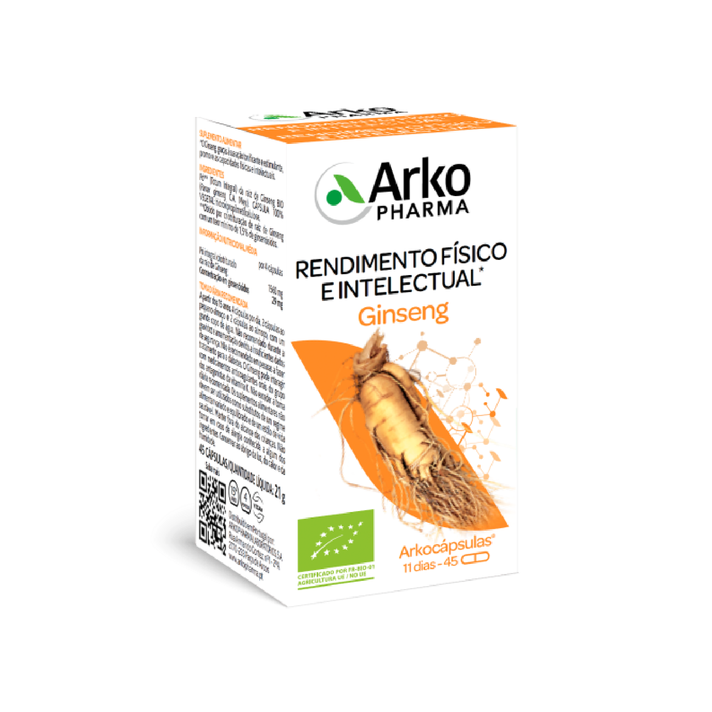 Arkocápsulas Ginseng 45 Cápsulas
