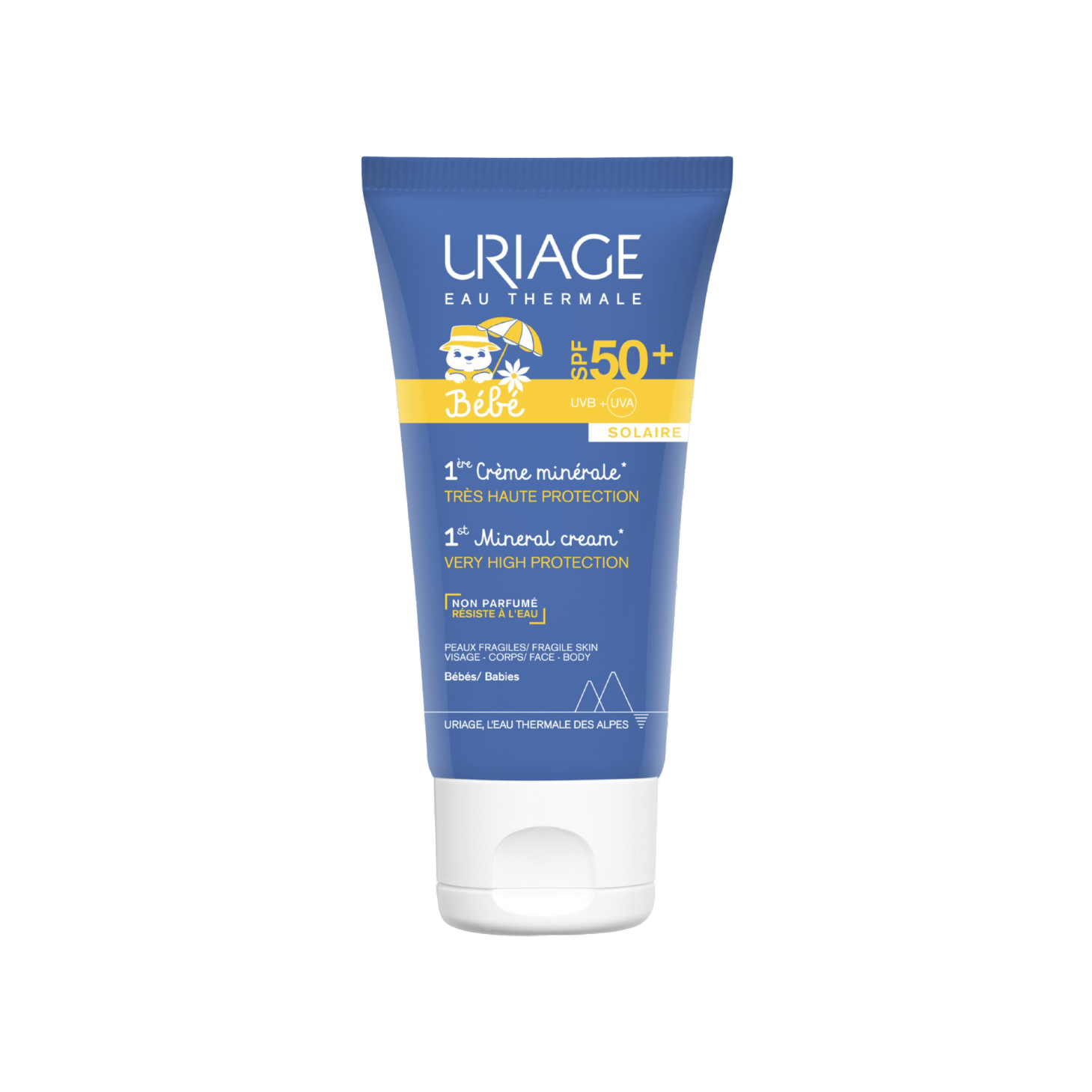 Uriage Bebé 1º Creme Mineral SPF50+ 50ml