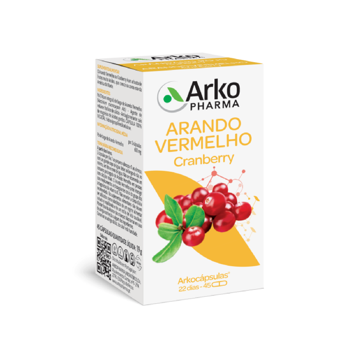 Arkocápsulas Cranberry 45 Cápsulas