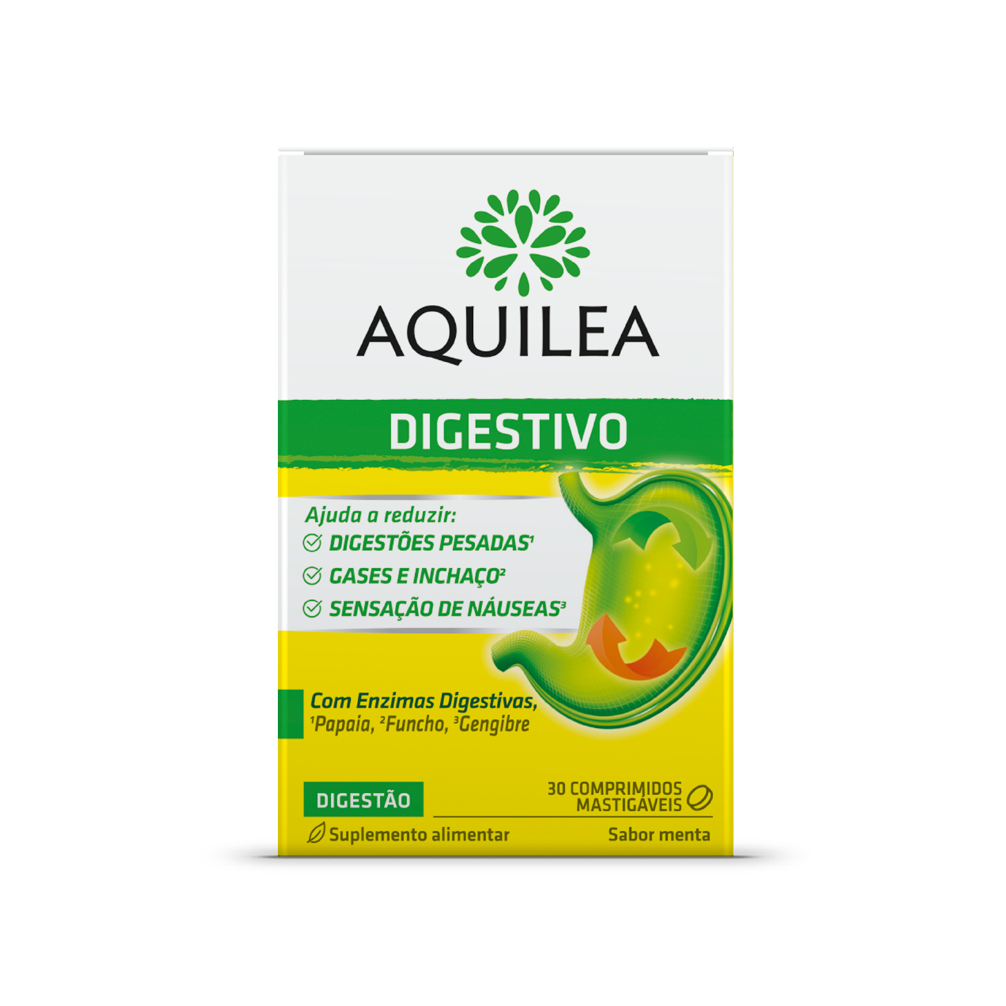 Aquilea Digestivo 30 Comprimidos Mastigáveis