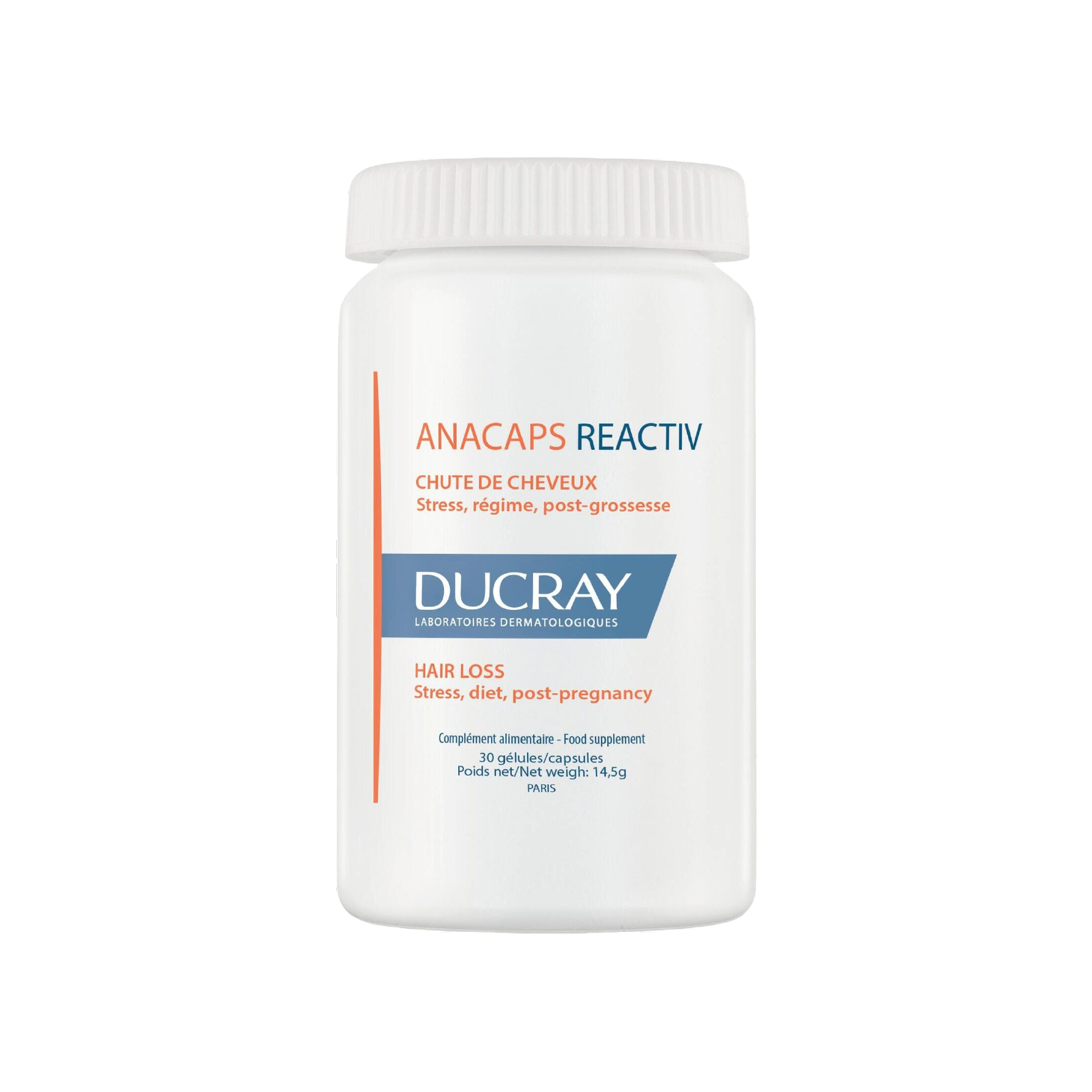 Ducray Anacaps Reactiv 30 Cápsulas
