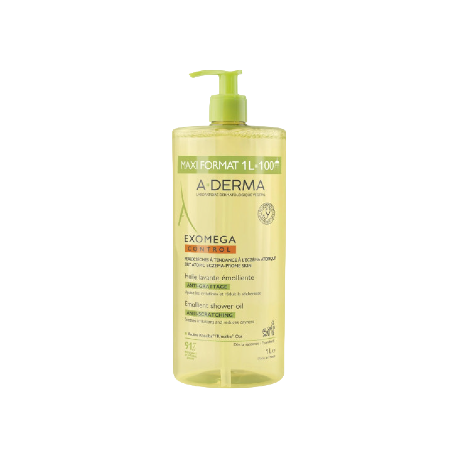 A-Derma Exomega Control Óleo Duche 1000ml