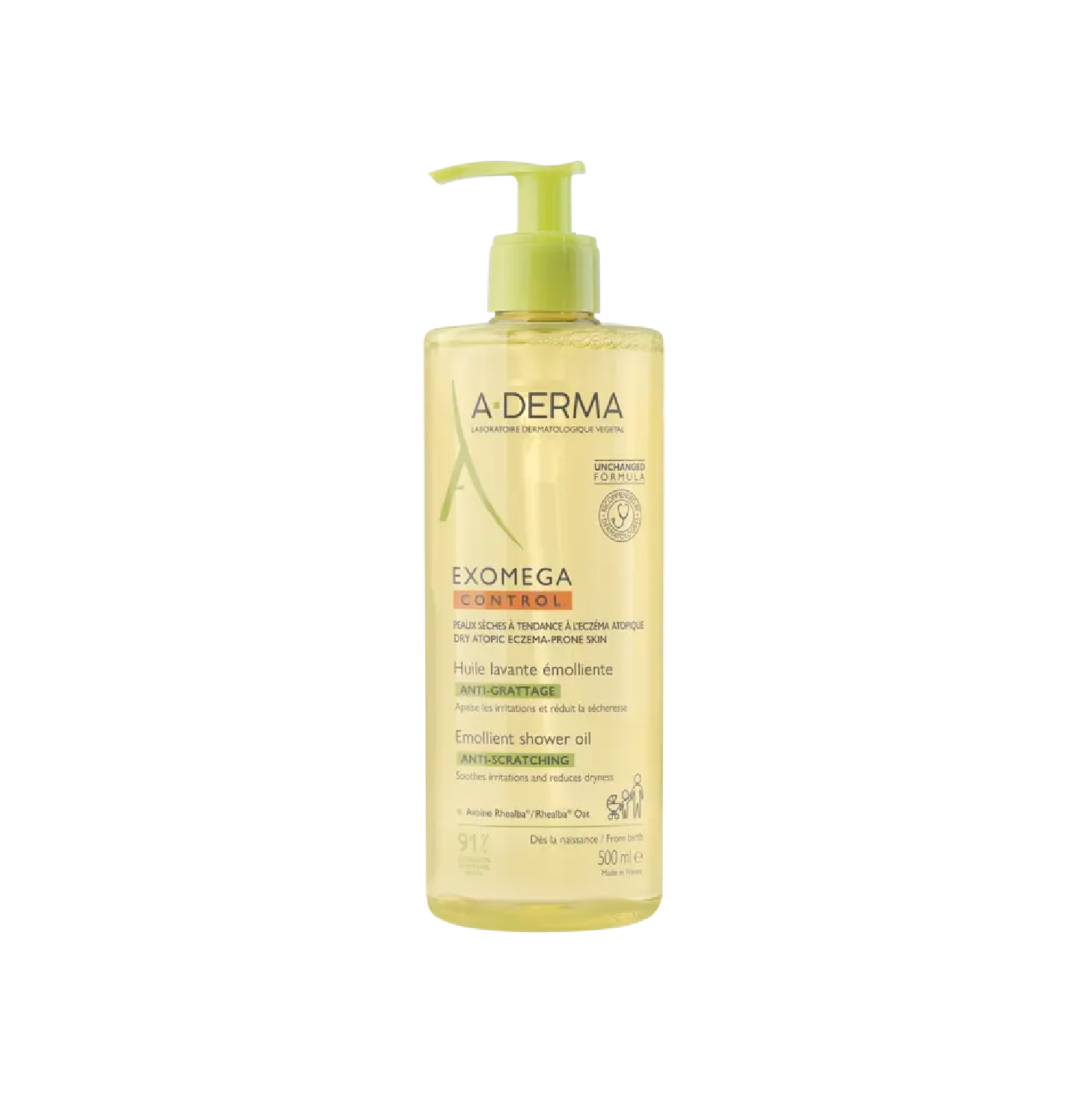A-Derma Exomega Control Óleo Duche 500ml