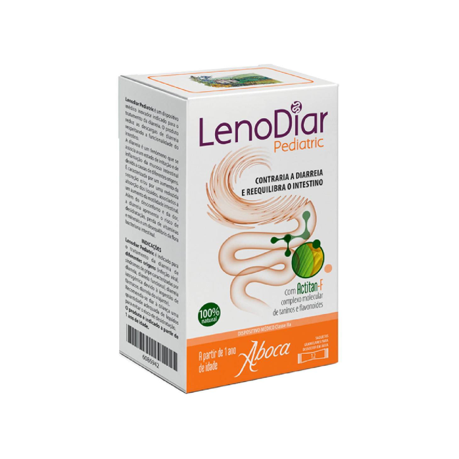 Aboca Lenodiar Pediatric 2g x 12 Saquetas