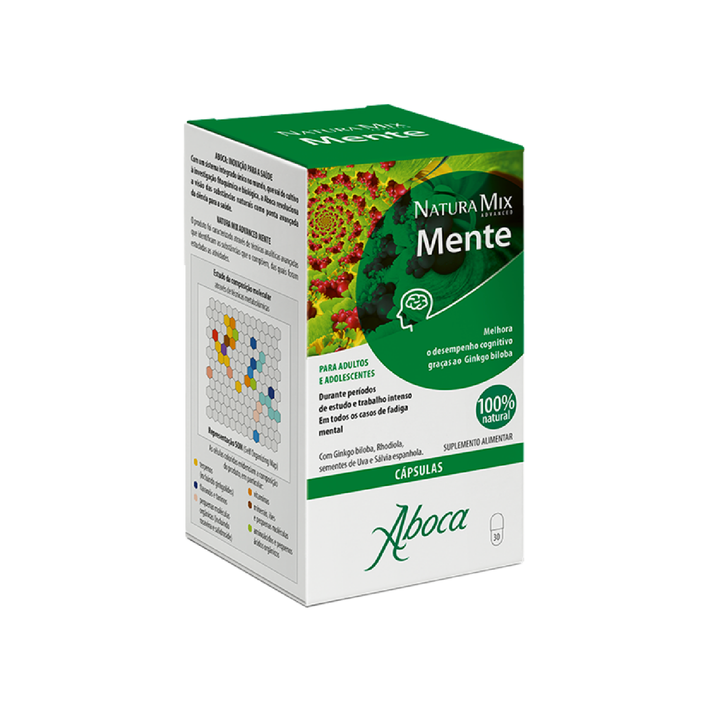 Aboca Natura Mix Advanced Mente 30 Cápsulas