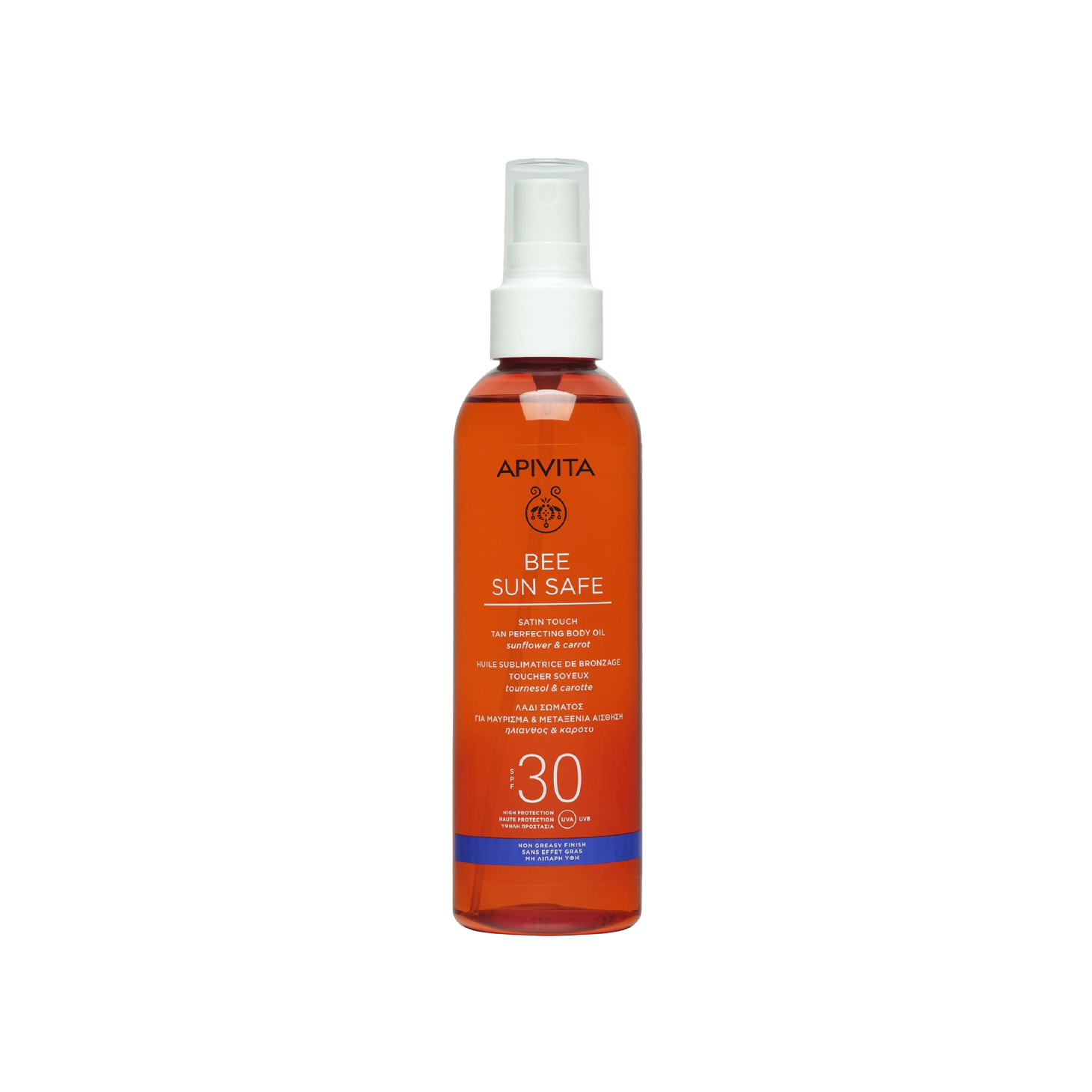 Apivita Bee Sun Safe Óleo Corporal SPF30 200ml