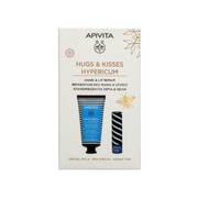 Apivita Coffret Creme de Mãos Hipercão 50ml + Stick Labial Manteiga de Cacau 4,4g
