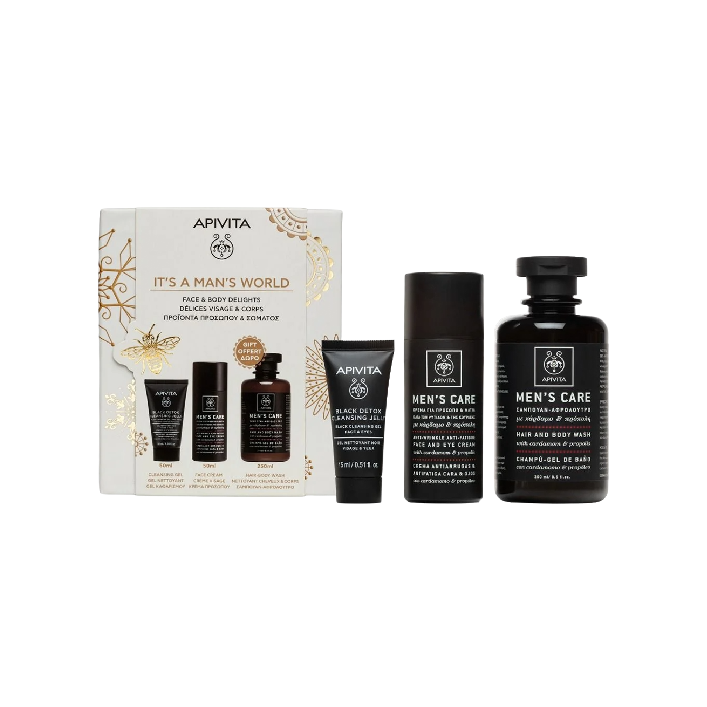 Apivita Coffret It´s a Man´s World Essenciais de Homem