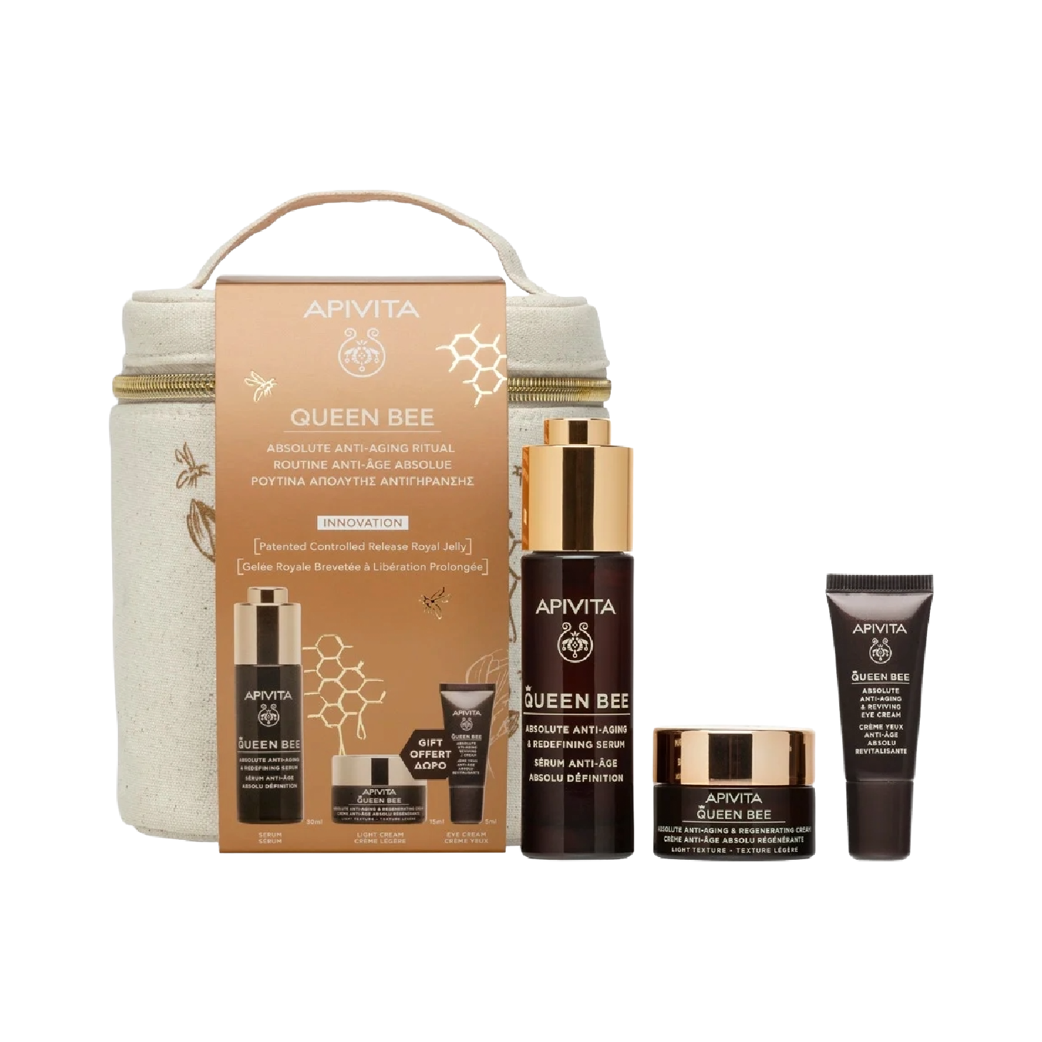 Apivita Coffret Queen Bee Absolute Anti-Aging Ritual