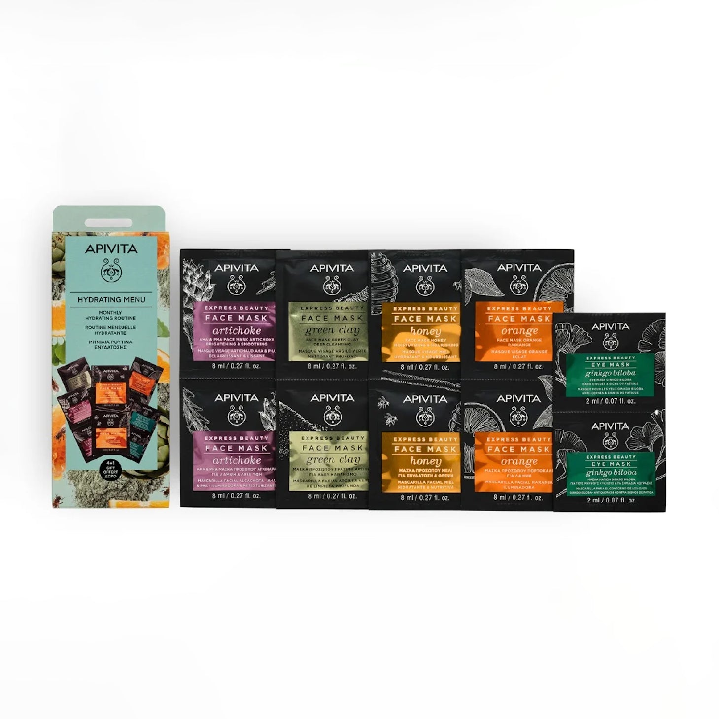 Apivita Express Beauty Menu Hydrating x 5 Unidades