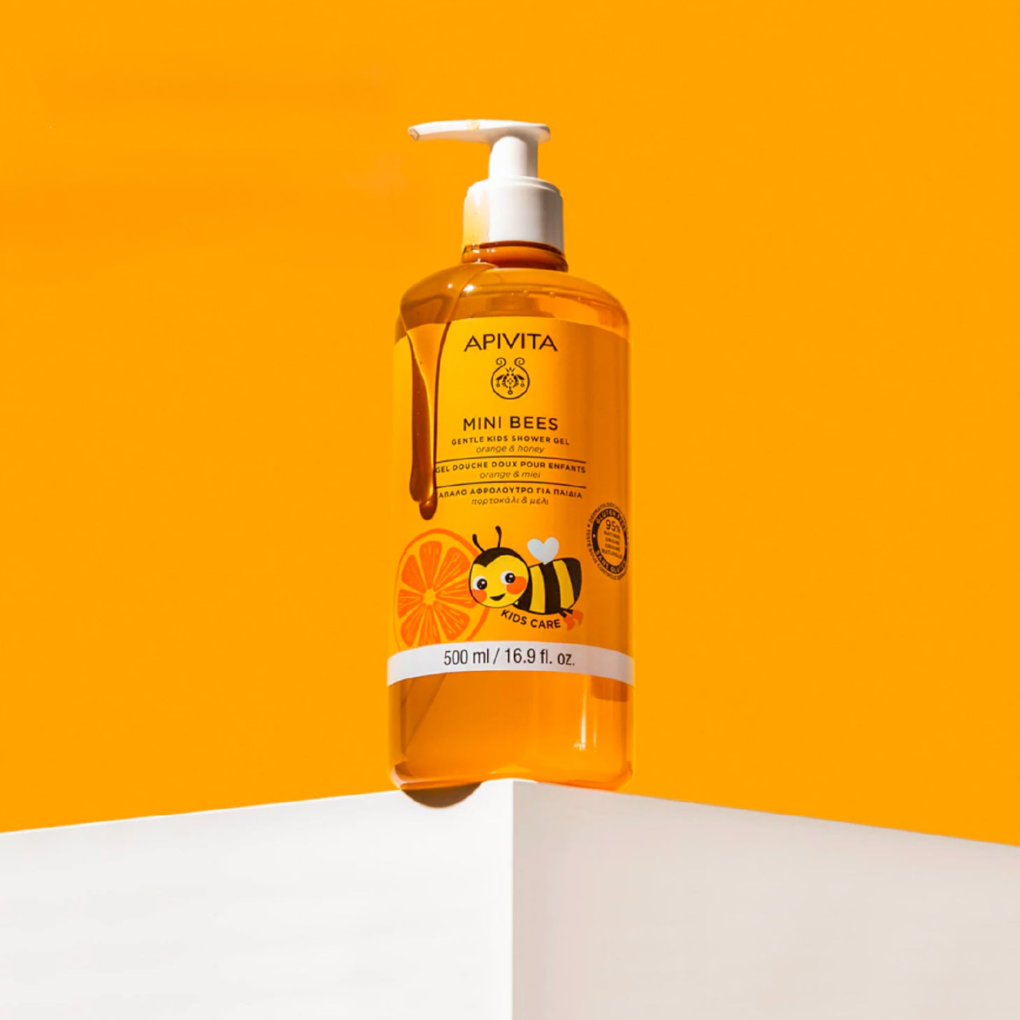 Apivita Gentle Kids Gel de Banho Laranja/Mel 500ml