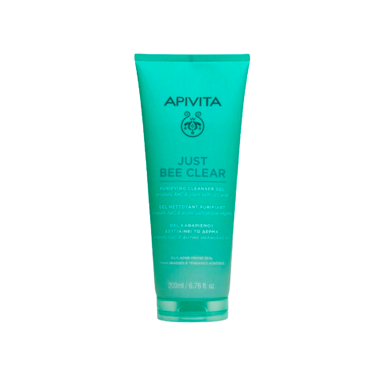 Apivita Just Bee Clear Gel Limpeza 200ml