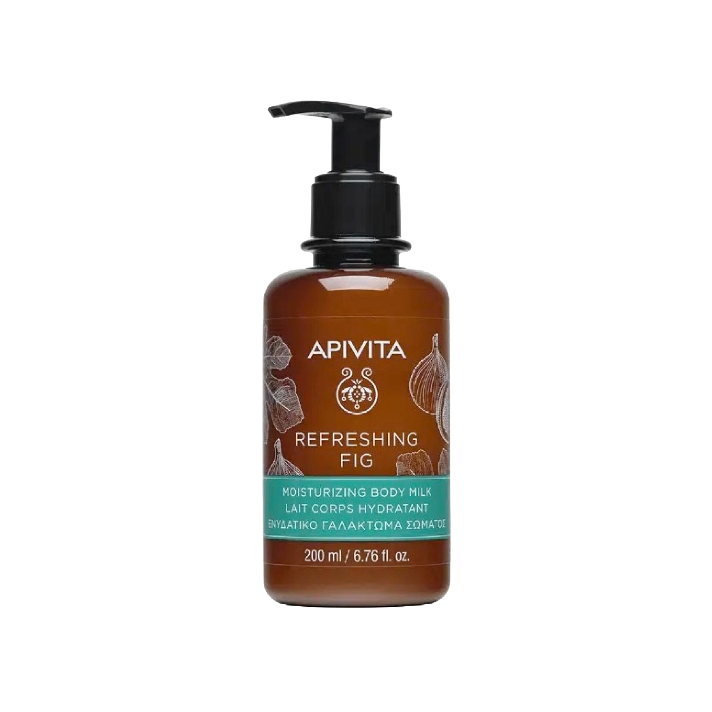 Apivita Leite Hidratante Corporal Refrescante Figo 200ml