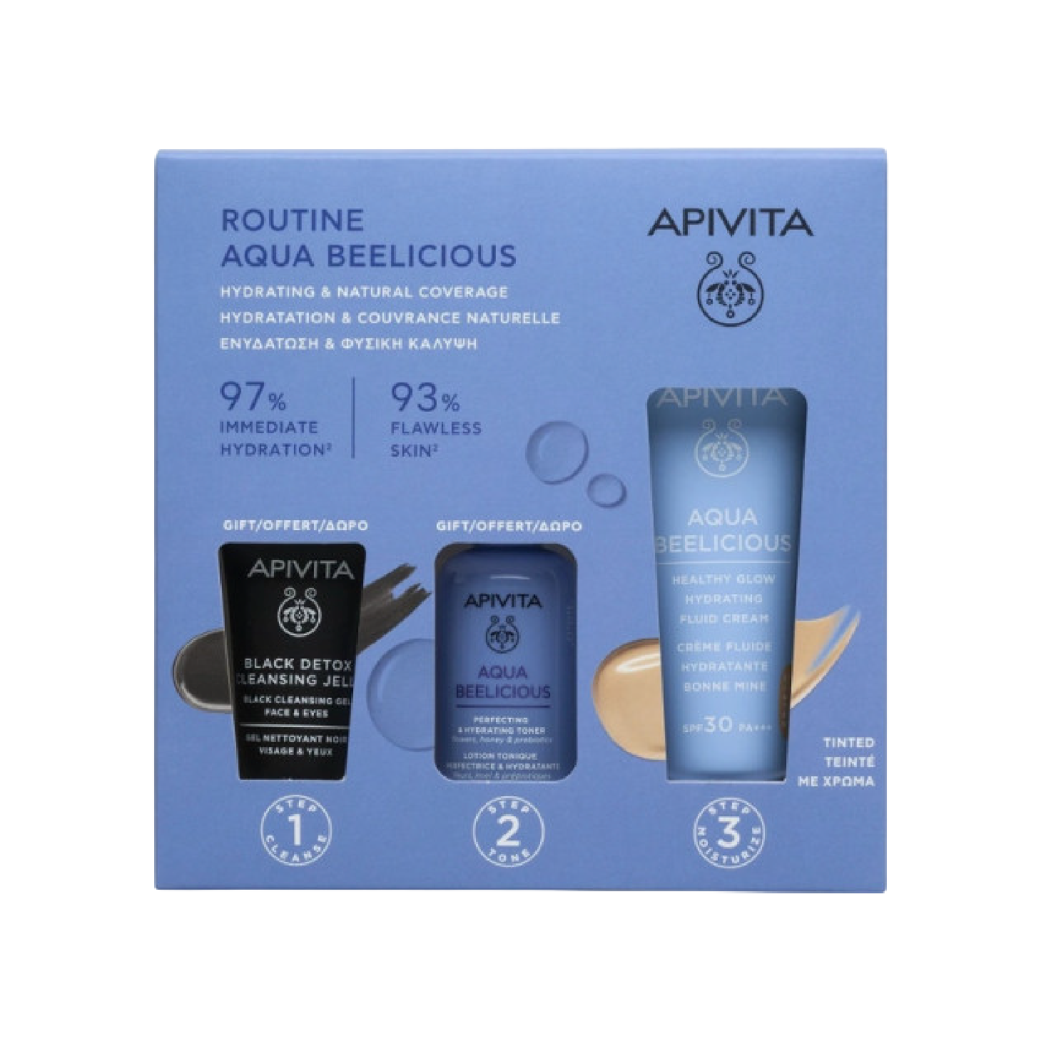Apivita  Pack Aqua Beelicious SPF30