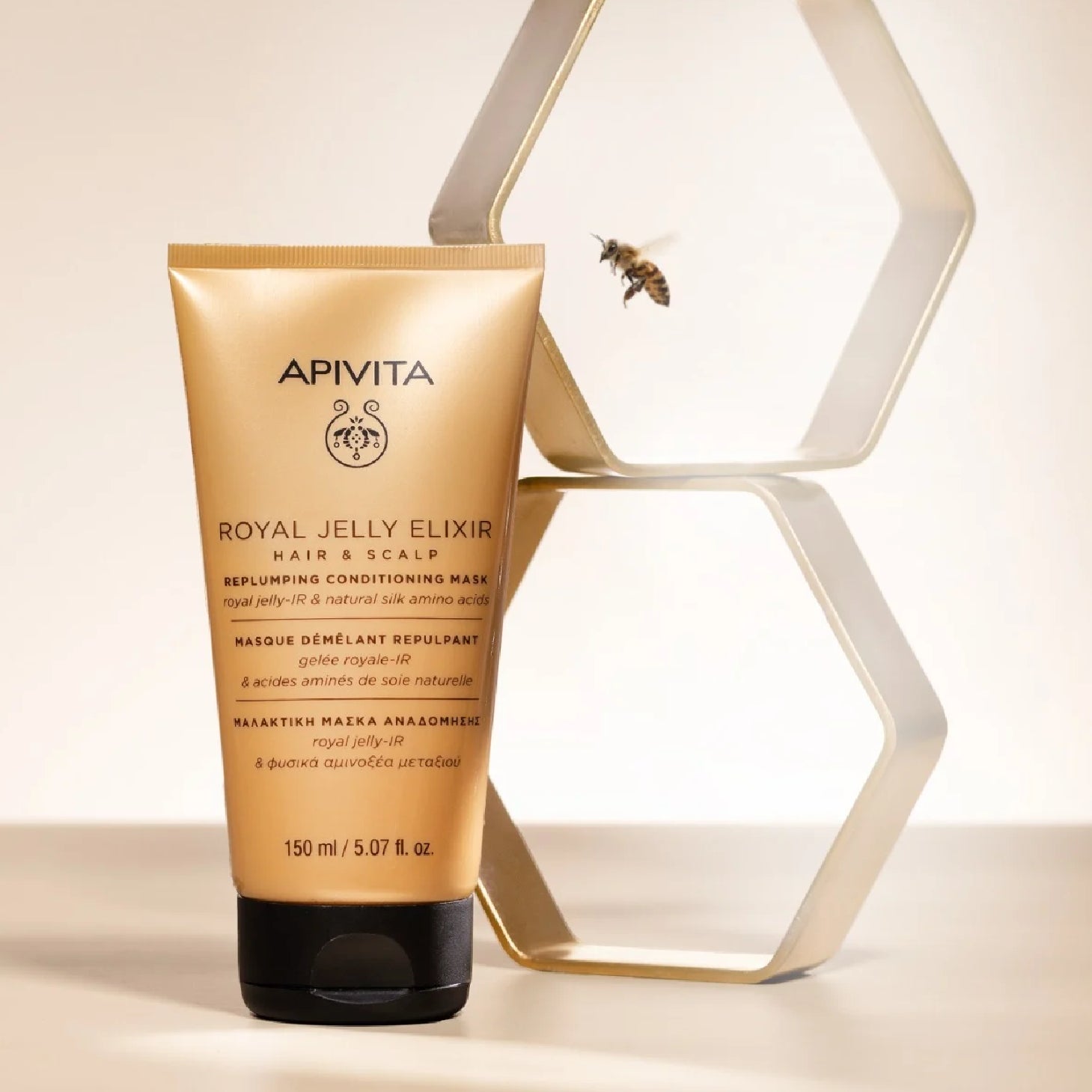 Apivita Royal Jelly Elixir Máscara Condicionadora Reparadora 150ml