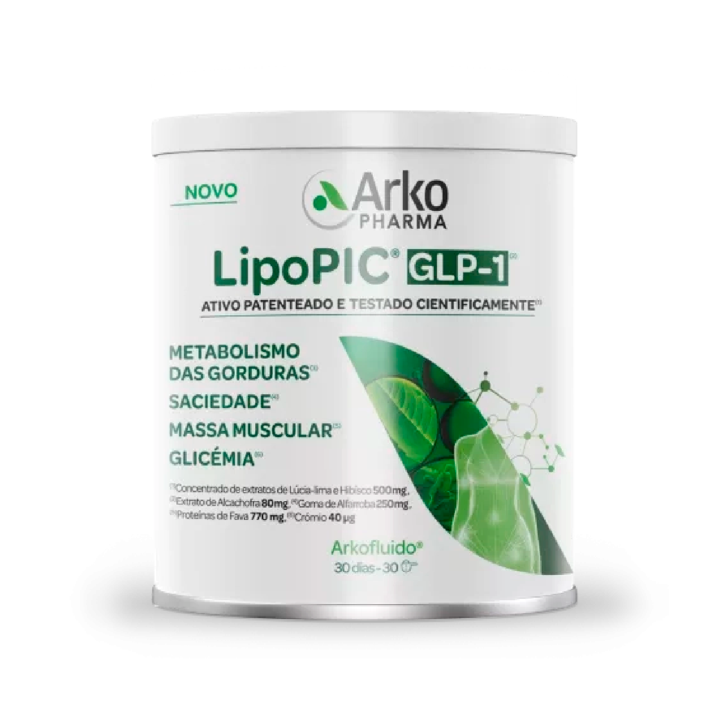 Arkofluido LipoPIC GLP-1 Pó 270g