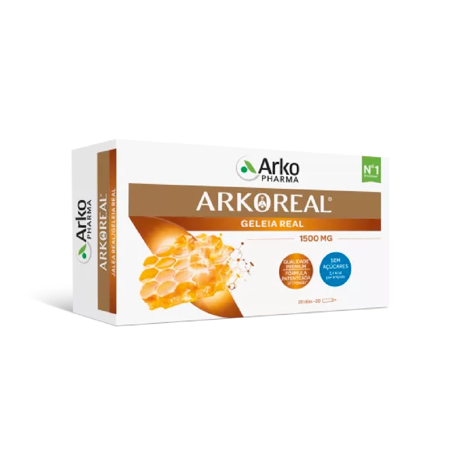 Jalea Real Arkoreal 1500 mg Ampx20