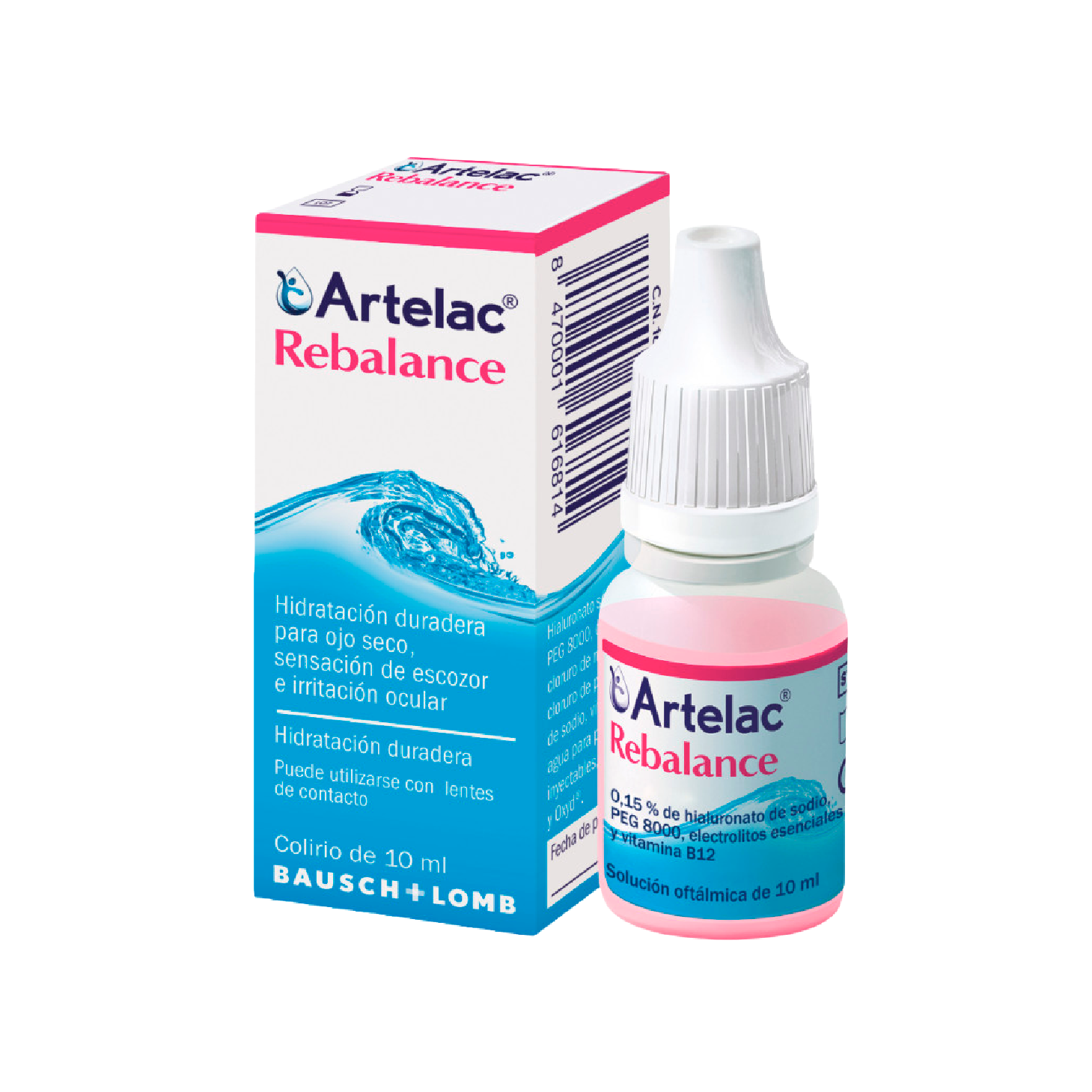 Artelac Rebalance Colirio Lentes Contato 10ml