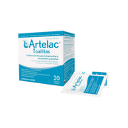 Artelac Toalhitas Limpeza Oftálmica x20