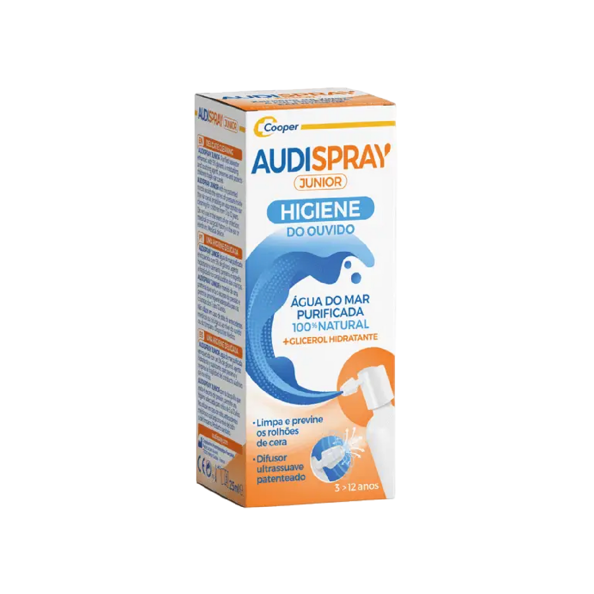 Audispray Júnior Solução Otológica Água do Mar 25ml
