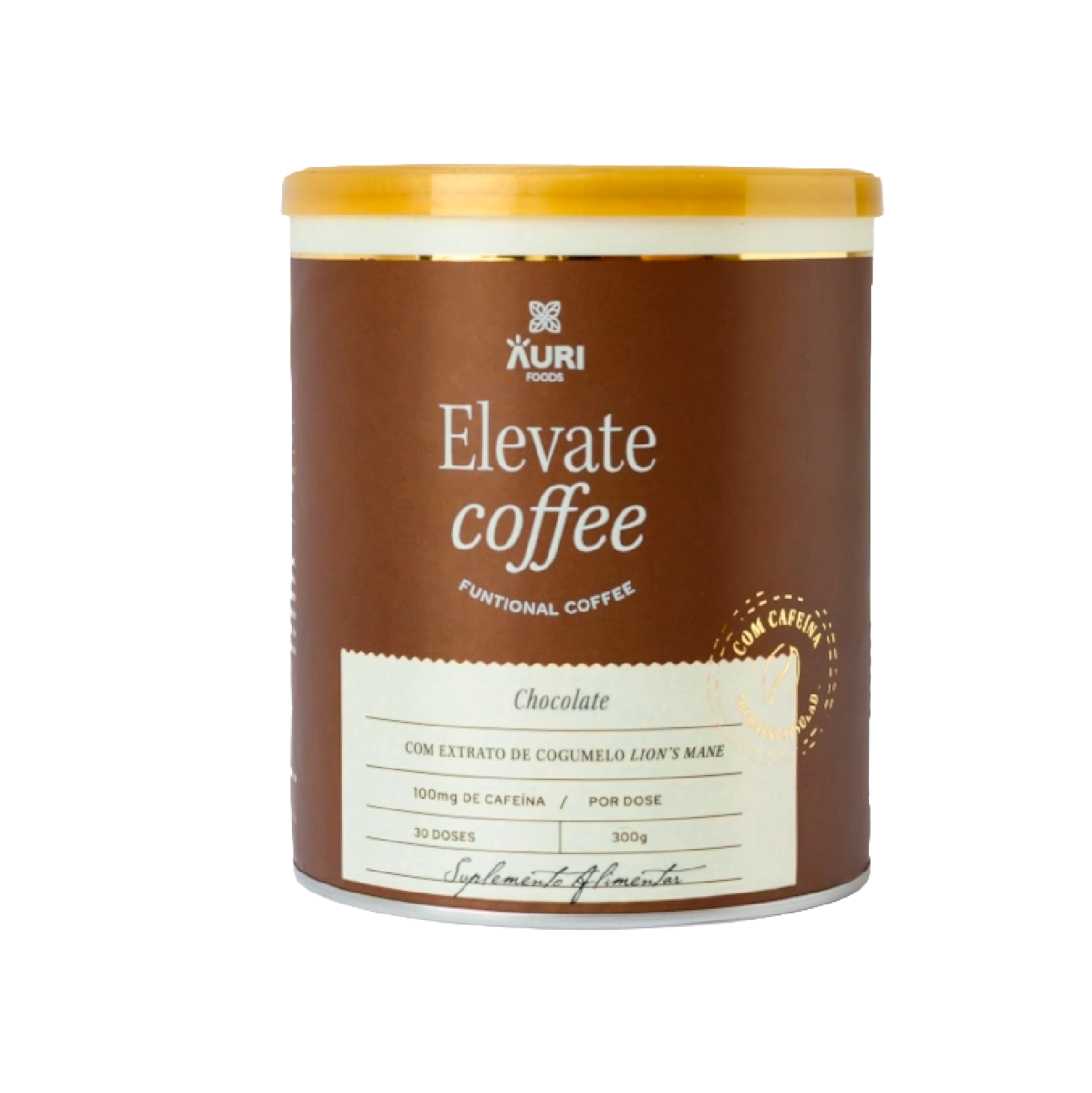 AuriFoods Elevate Coffee Chocolate em Pó 300g