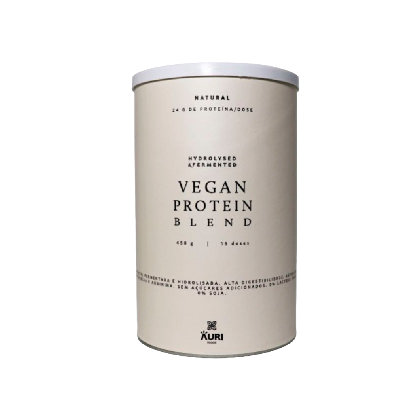 AuriFoods Proteína Vegetal Hidrolisa e Fermentada Pó 450g