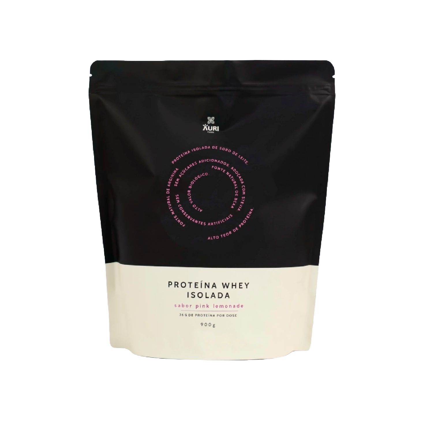 AuriFoods Proteína Whey Isolada Pink Lemonade Pó 900g