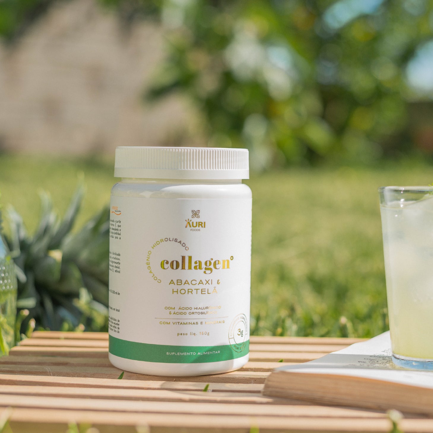 AuriFoods Collagen Maça Verde 150g