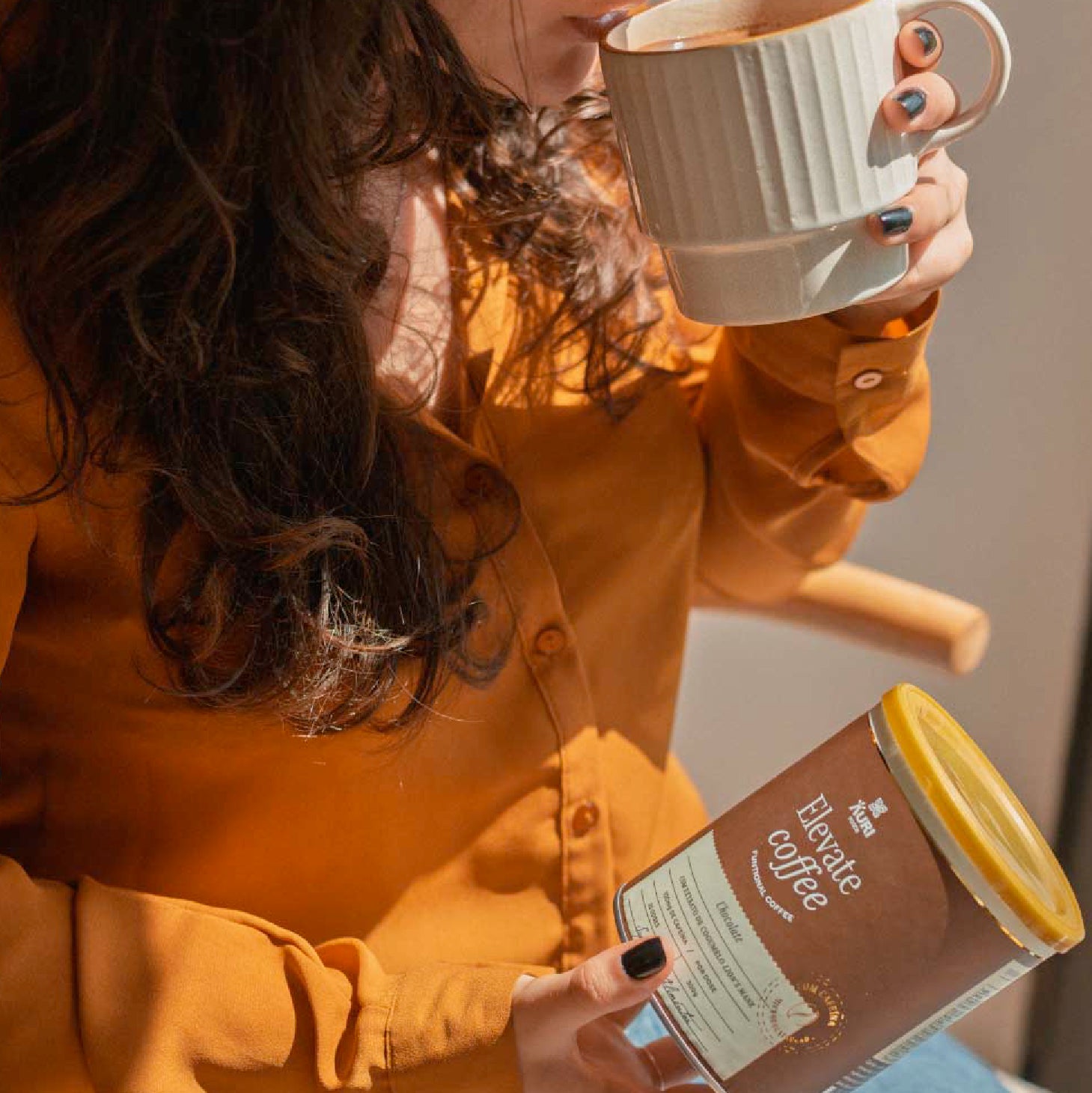AuriFoods Elevate Coffee Chocolate em Pó 300g