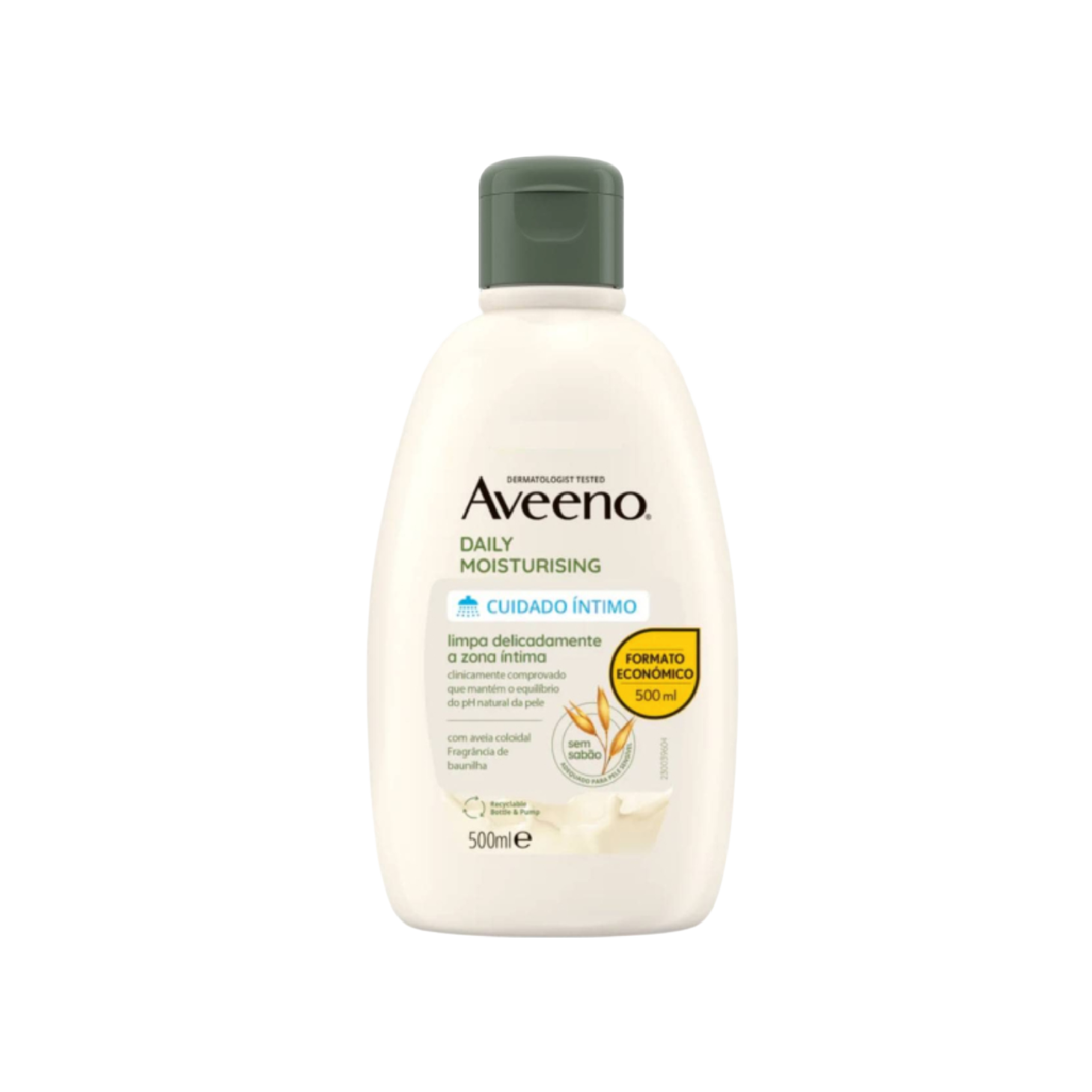 Aveeno Gel Hidratante Diario para la Higiene Íntima 500 ml