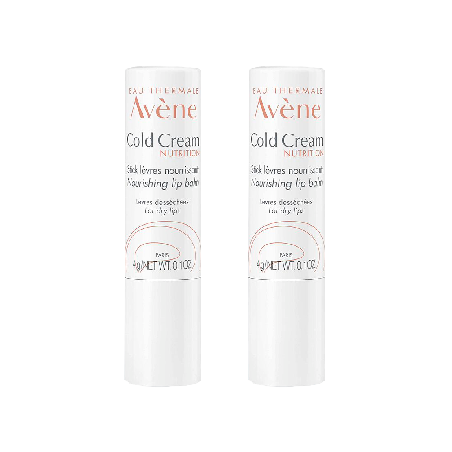 Bálsamo labial Avène Cold Cream Nutrición Intensa 4 g x 2 unidades