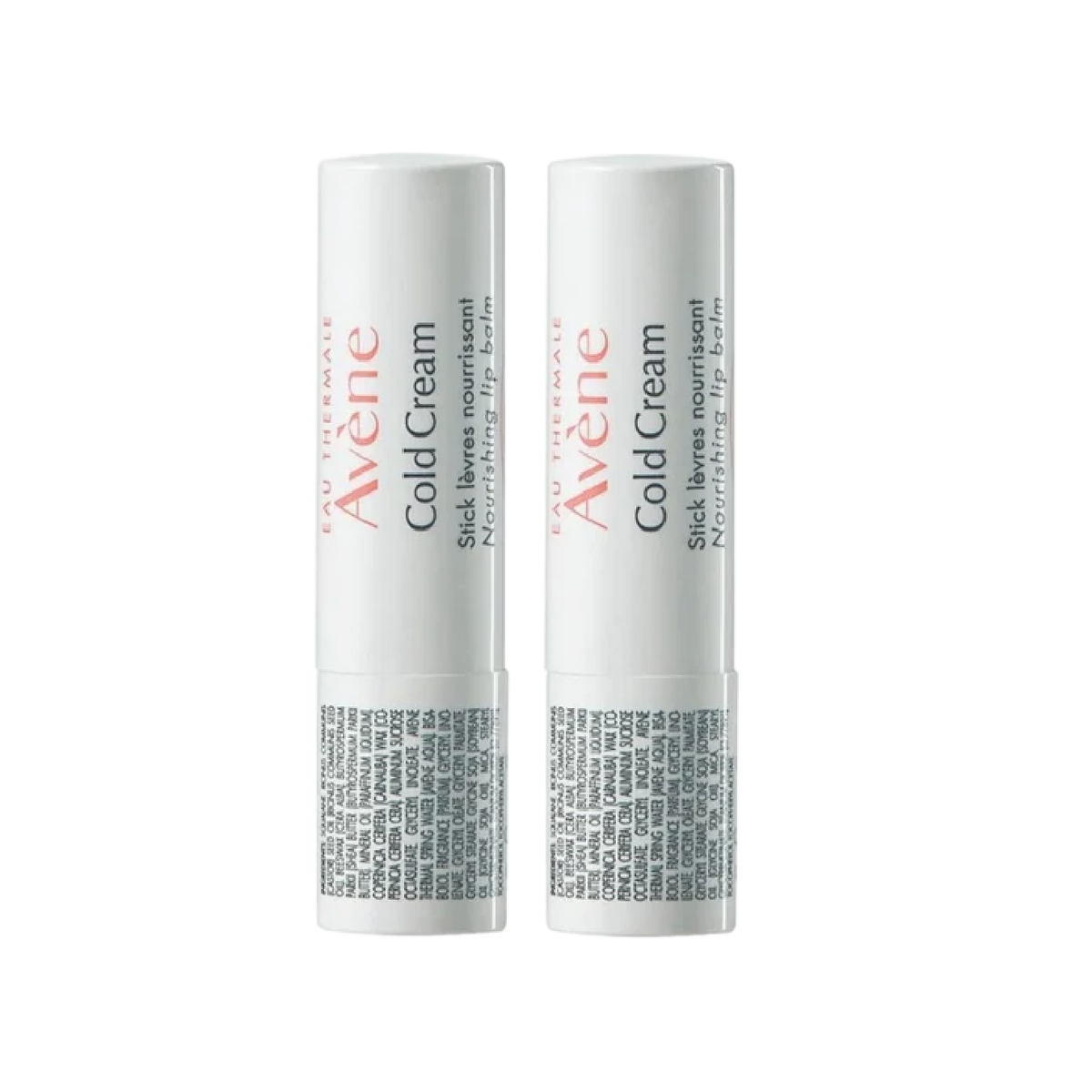 Avène Cold Cream Bálsamo Labial Nutrição Intensa 4g x 2 Unidades