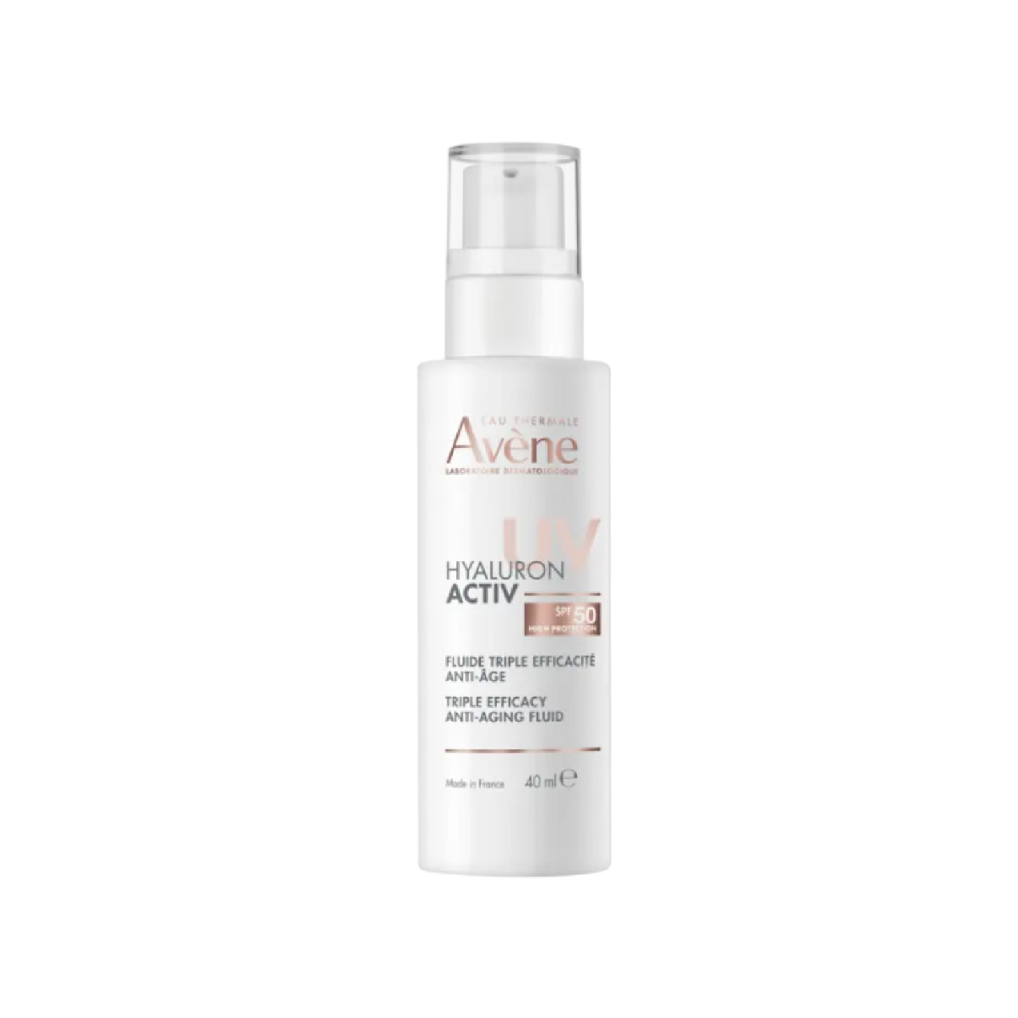 Avène Hyaluron Activ UV Fluido SPF50 40ml