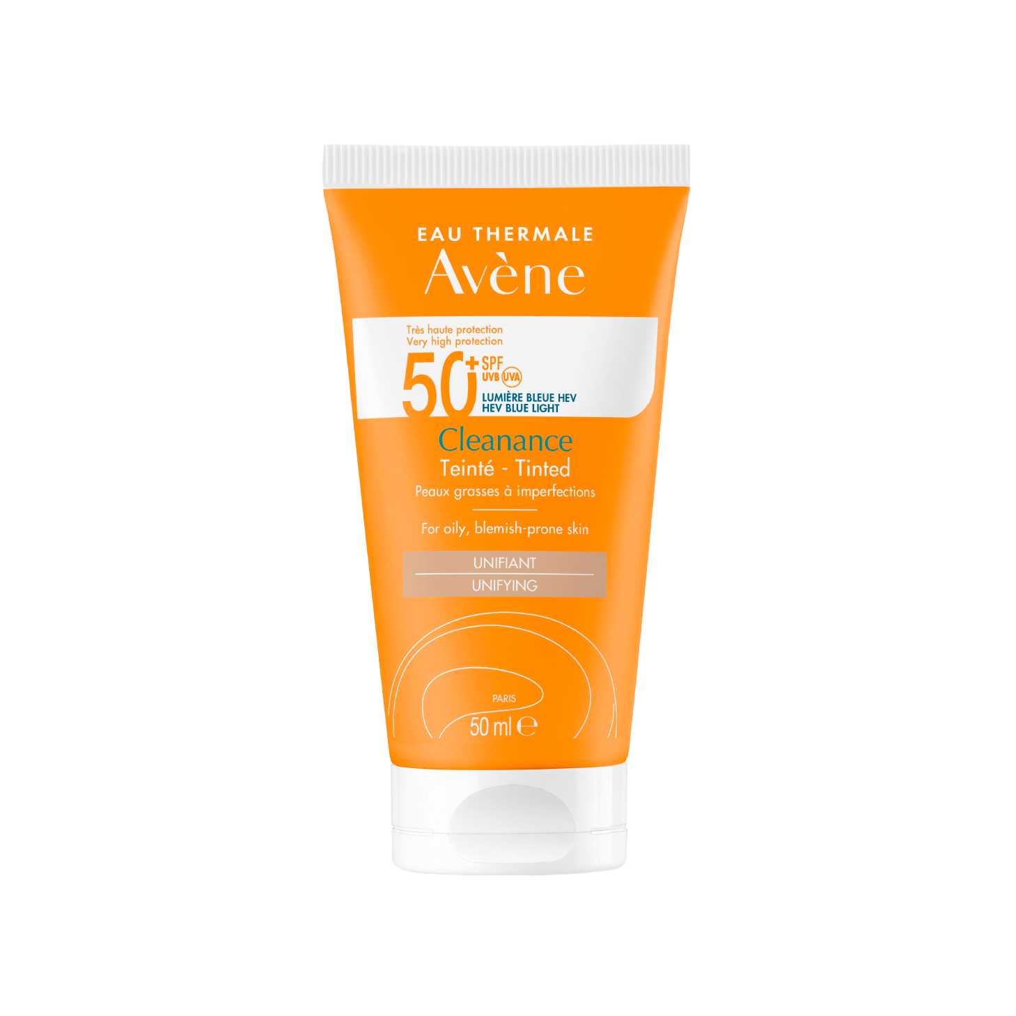 Avène Solar Cleanance SPF50+ Com Cor 50ml