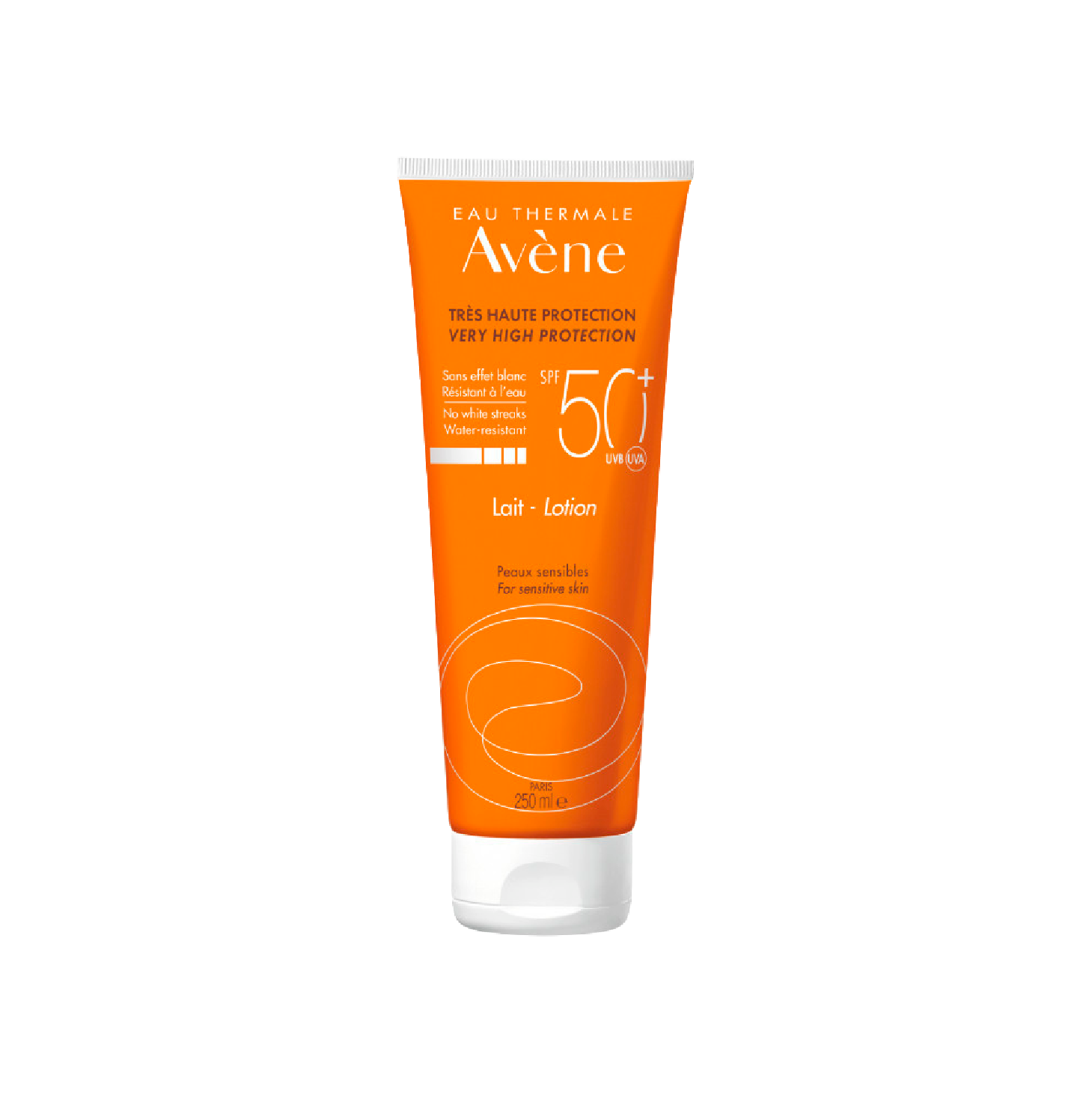 Avène Solar Leche Muy Alta Protección P Sens SPF50+ 250 ml