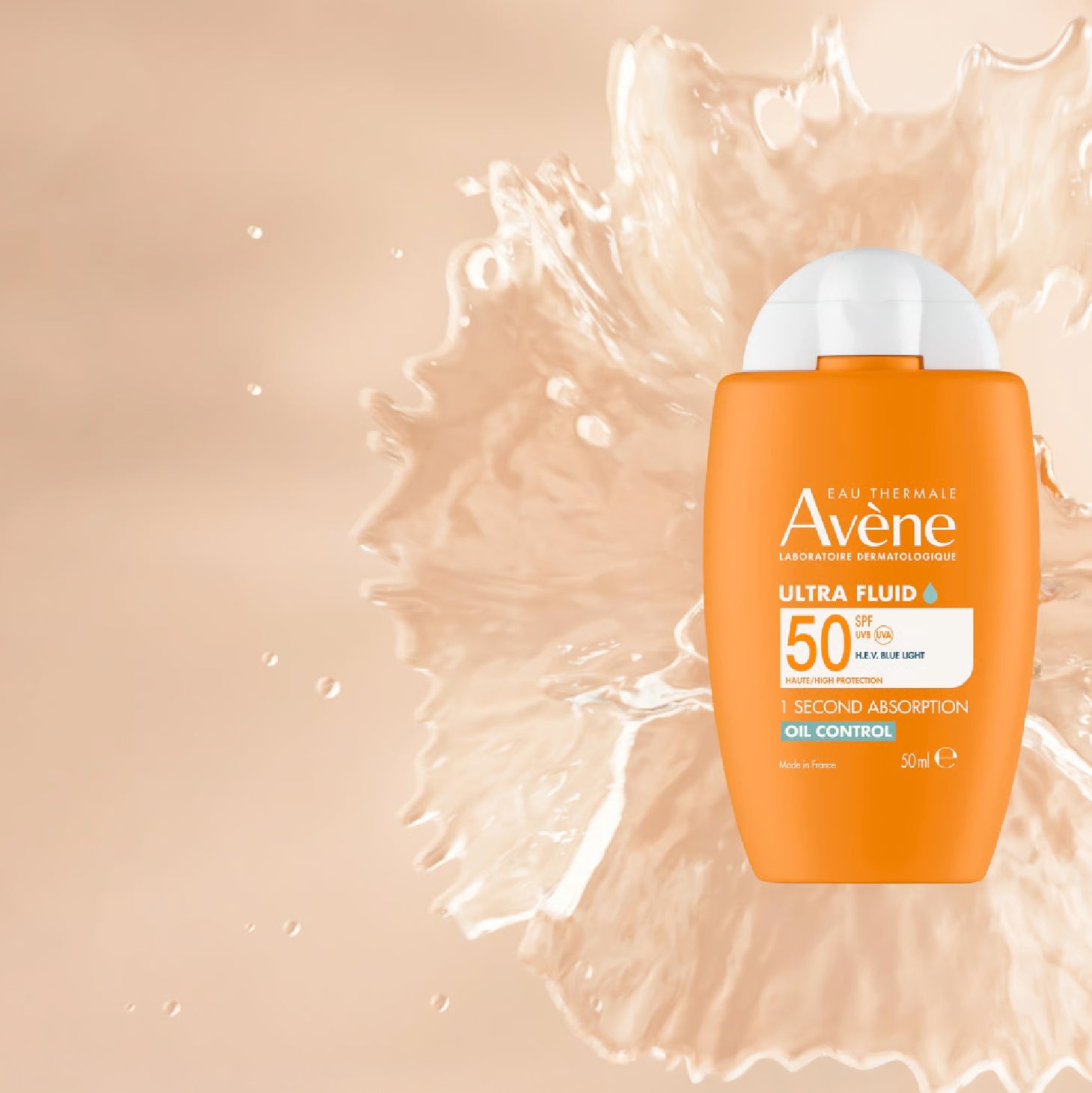 Avène Solar Ultra Fluido Oil Control SPF50 50ml