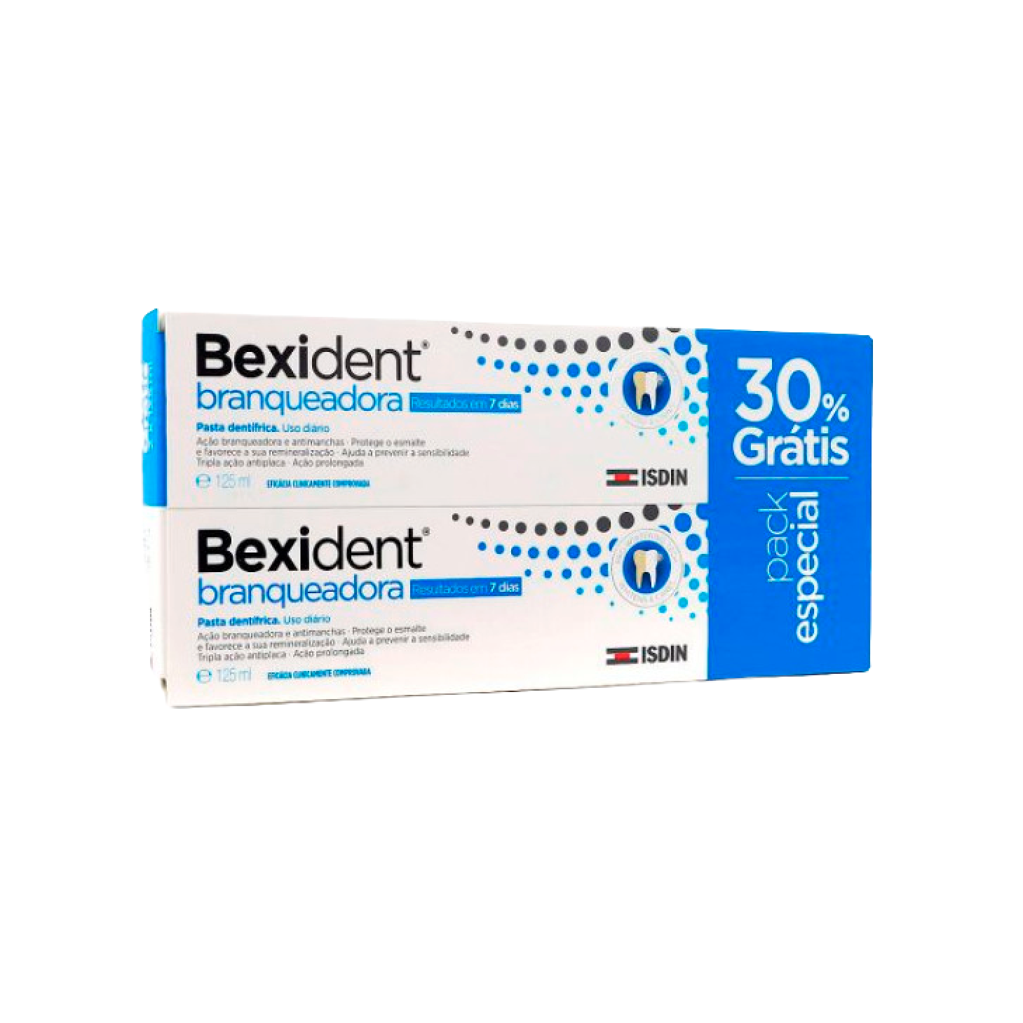 Bexident Pasta Dentífrica Branqueadora 125ml x2