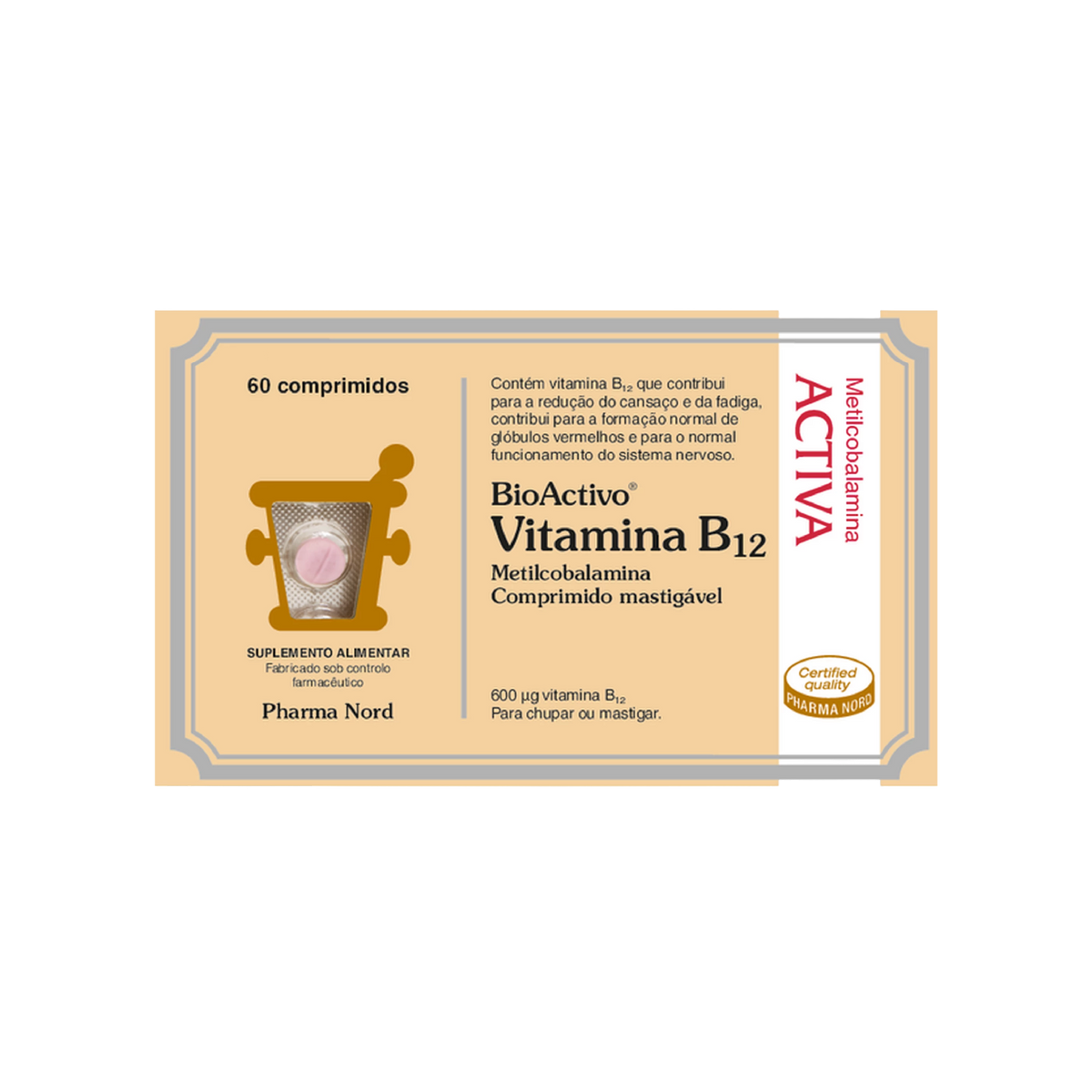 BioActivo Vitamina B12 x60 Comprimidos