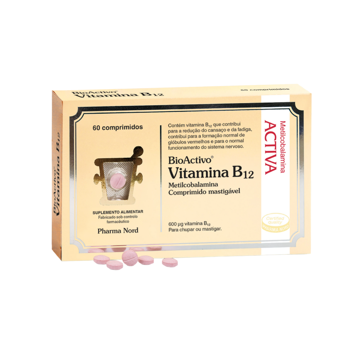BioActivo Vitamina B12 x60 Comprimidos