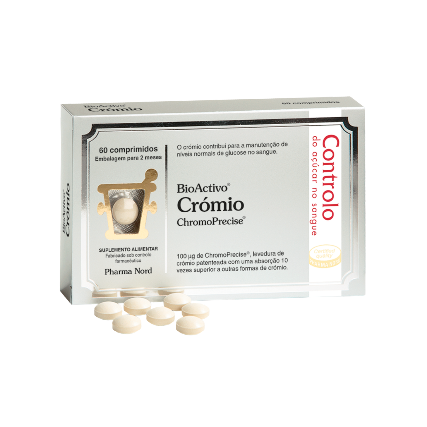 Bioactivo Crómio 60 Comprimidos