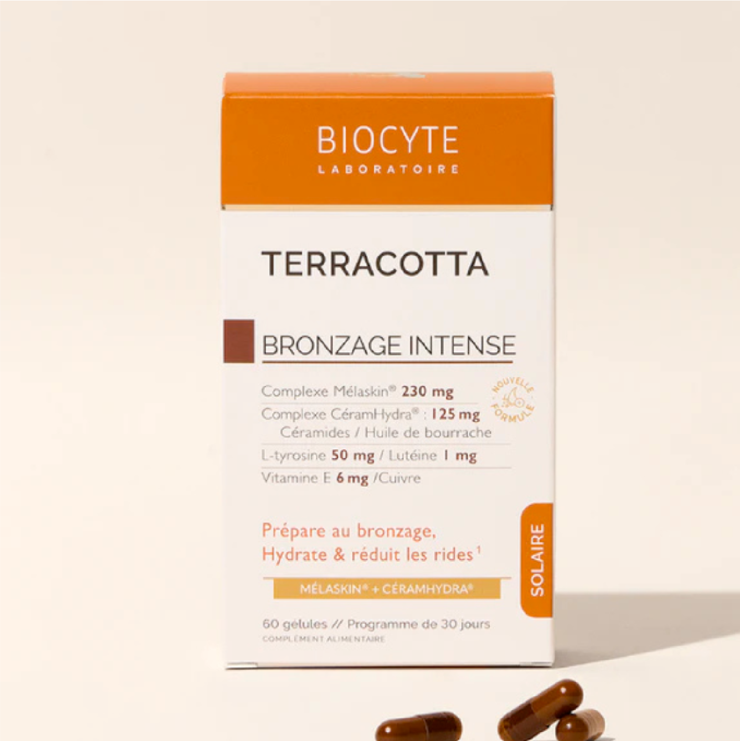 Biocyte Terracotta Bronzeado Intensoa Cápsulas x60