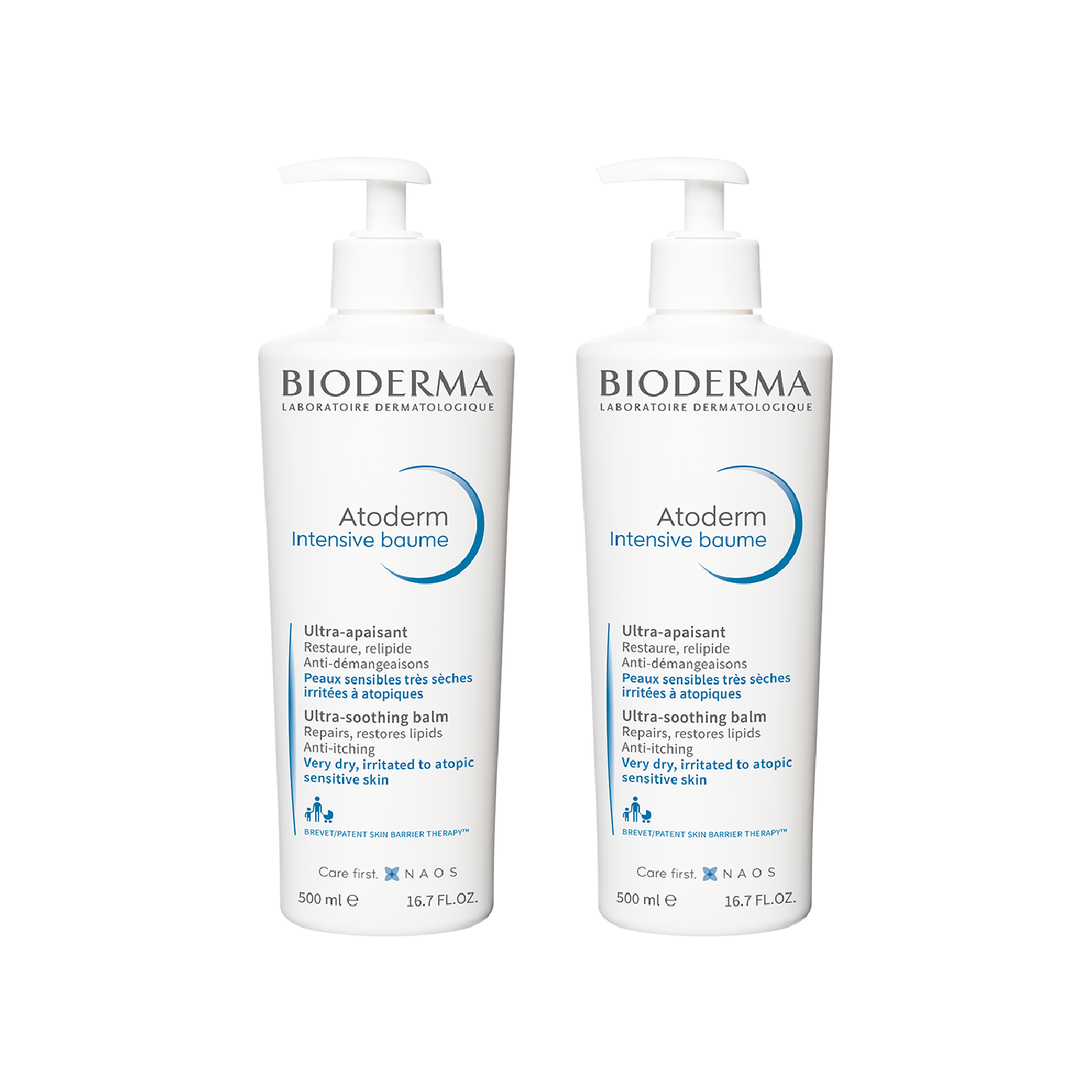 Bioderma Atoderm Intensive Baume 500ml x 2 Unidades