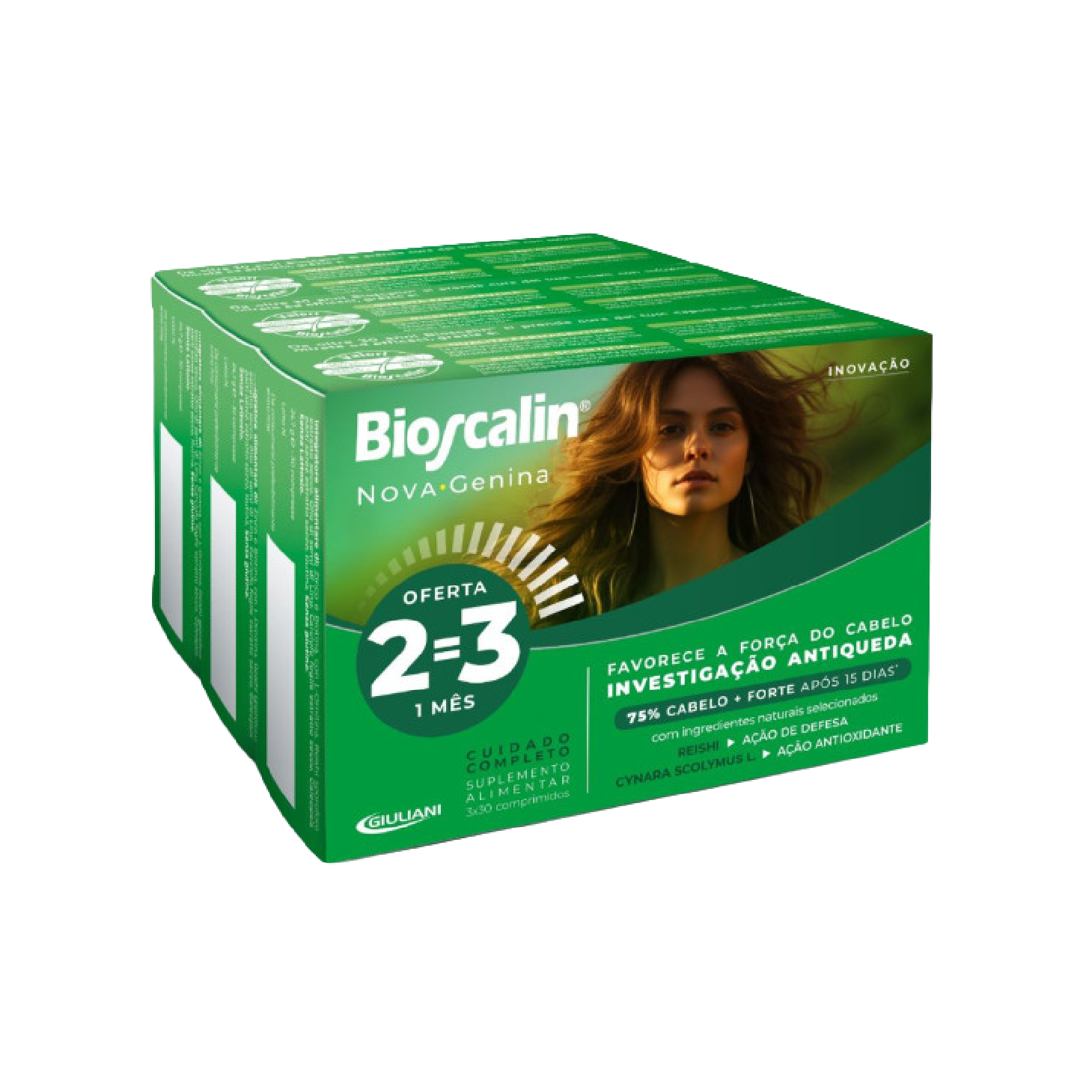 Bioscalin Nova-Genina Comprimidos 30X3 2=3