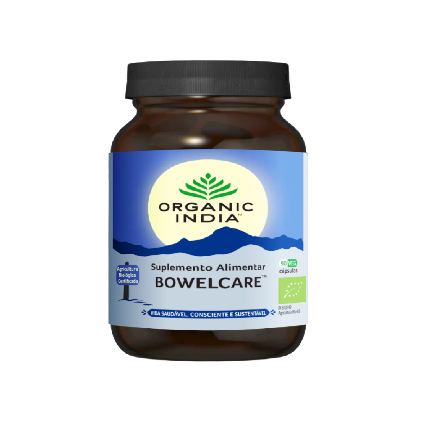 Bowelcare Bio Organic India 90 Cápsulas