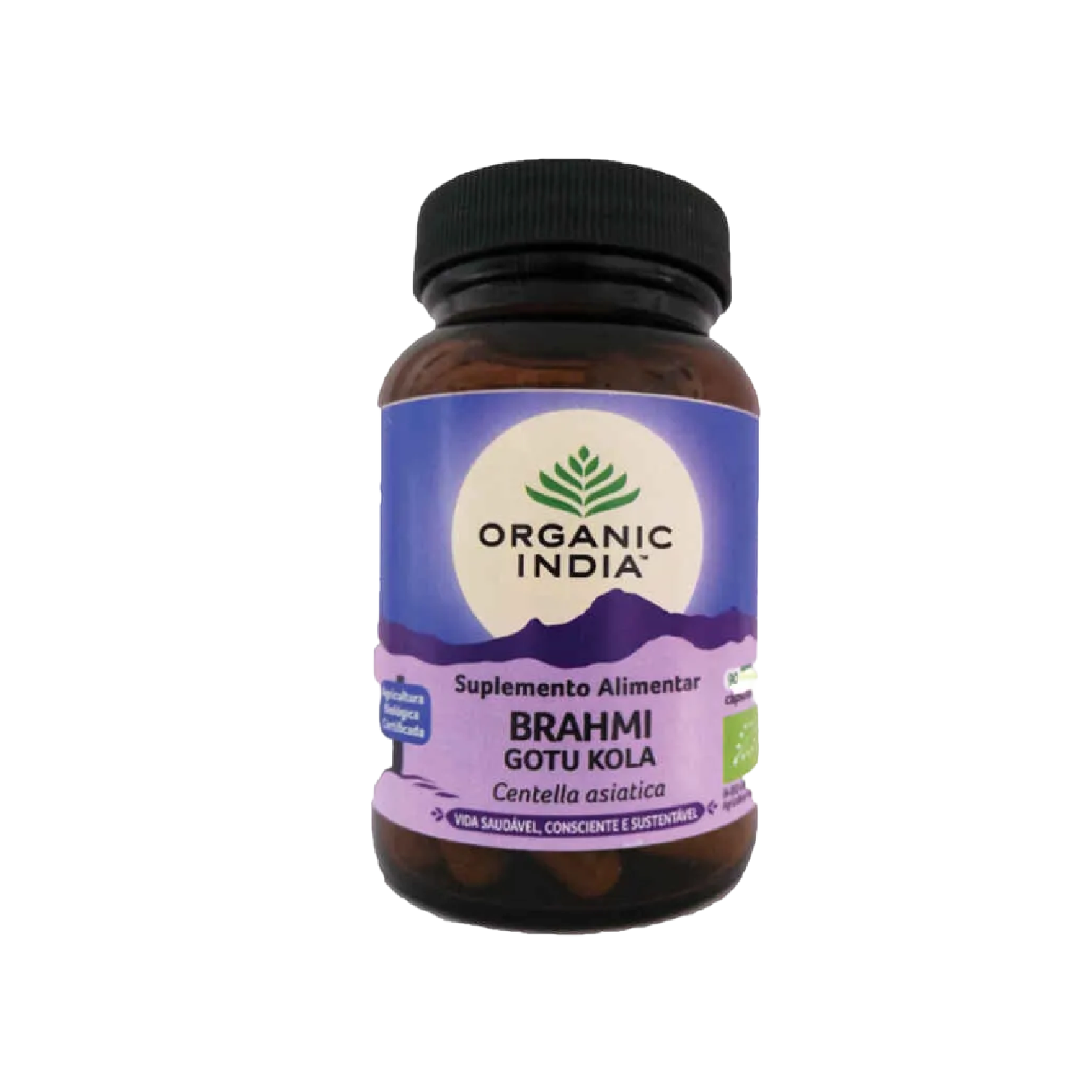 Brahmi Gotu Kola Bio Organic India x90 Cápsulas